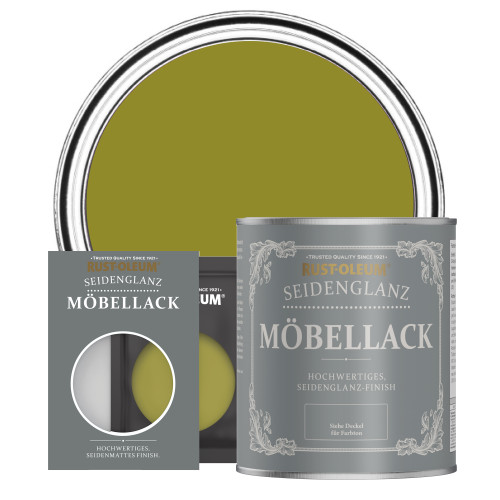 Möbellack, Seidenglanz - Olive