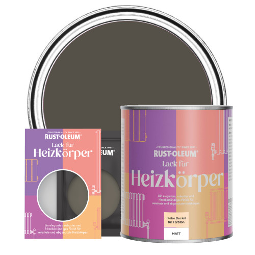 Heizkörperlack, Matt - Erdbraun