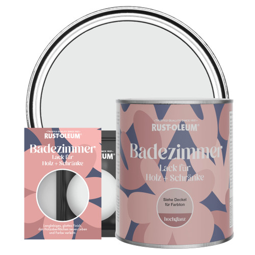 Badezimmerlack für Holz und Schränke, Hochglanz  - Monaconebel