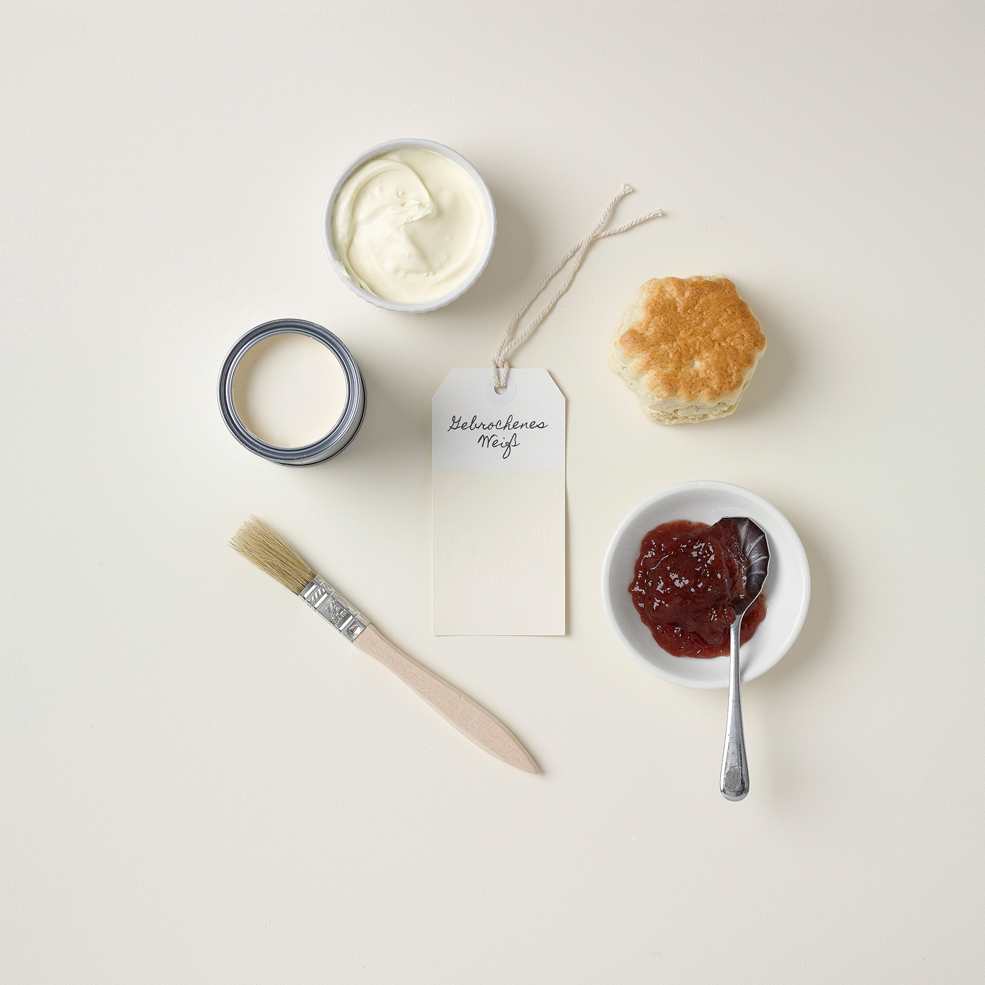  clotted cream layflat