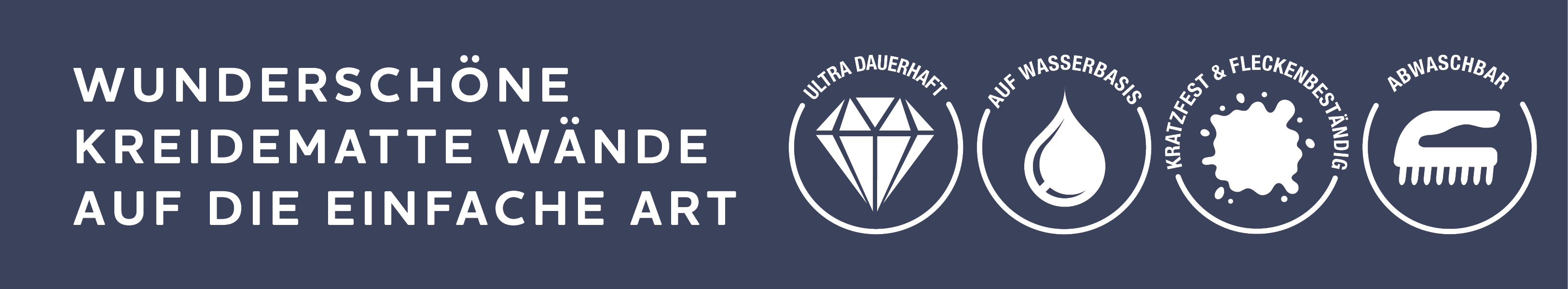 WUNDERSCHÖNE KREIDEMATTE WÄNDE AUF DIE EINFACHE ART Desktop