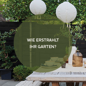 BRINGEN SIE IHREN GARTEN ZUM GLÄNZEN