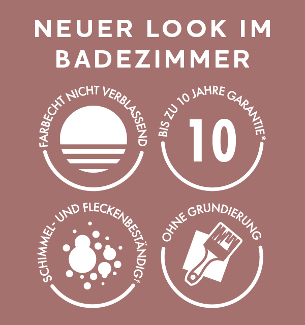 Neuer Look im Badezimmer Mobile
