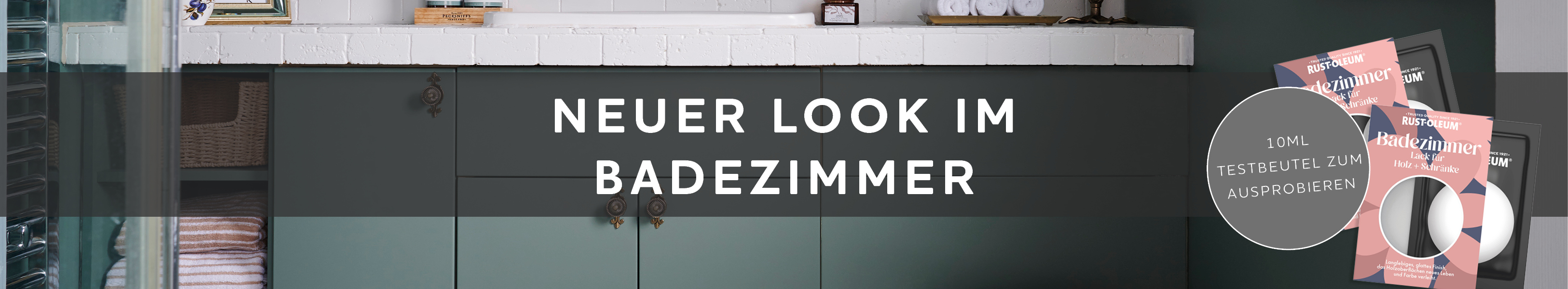 Neuer Look im Badezimmer