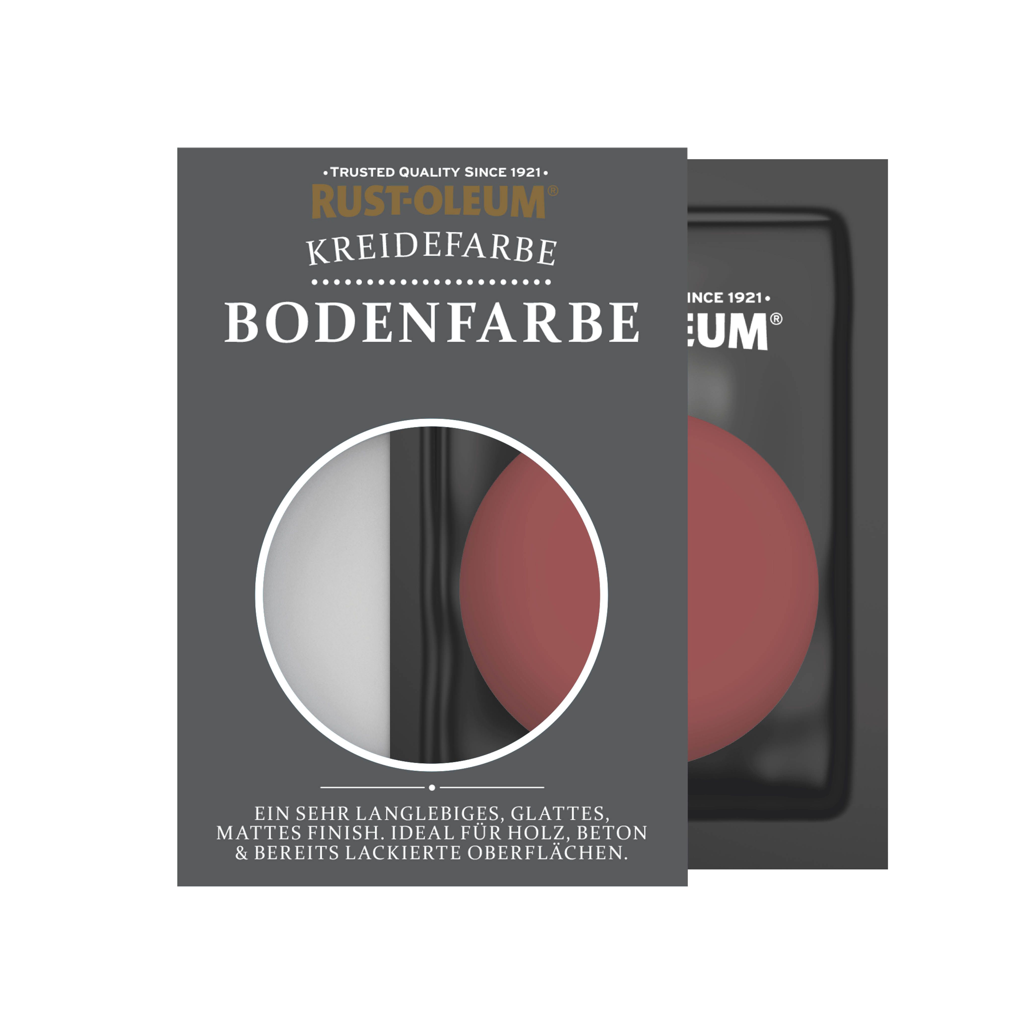 Kreidefarbe Bodenfarbe - Bordeaux 10ml