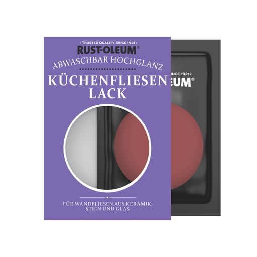 Küchenfliesenlack, Hochglanz - Bordeaux 10ml