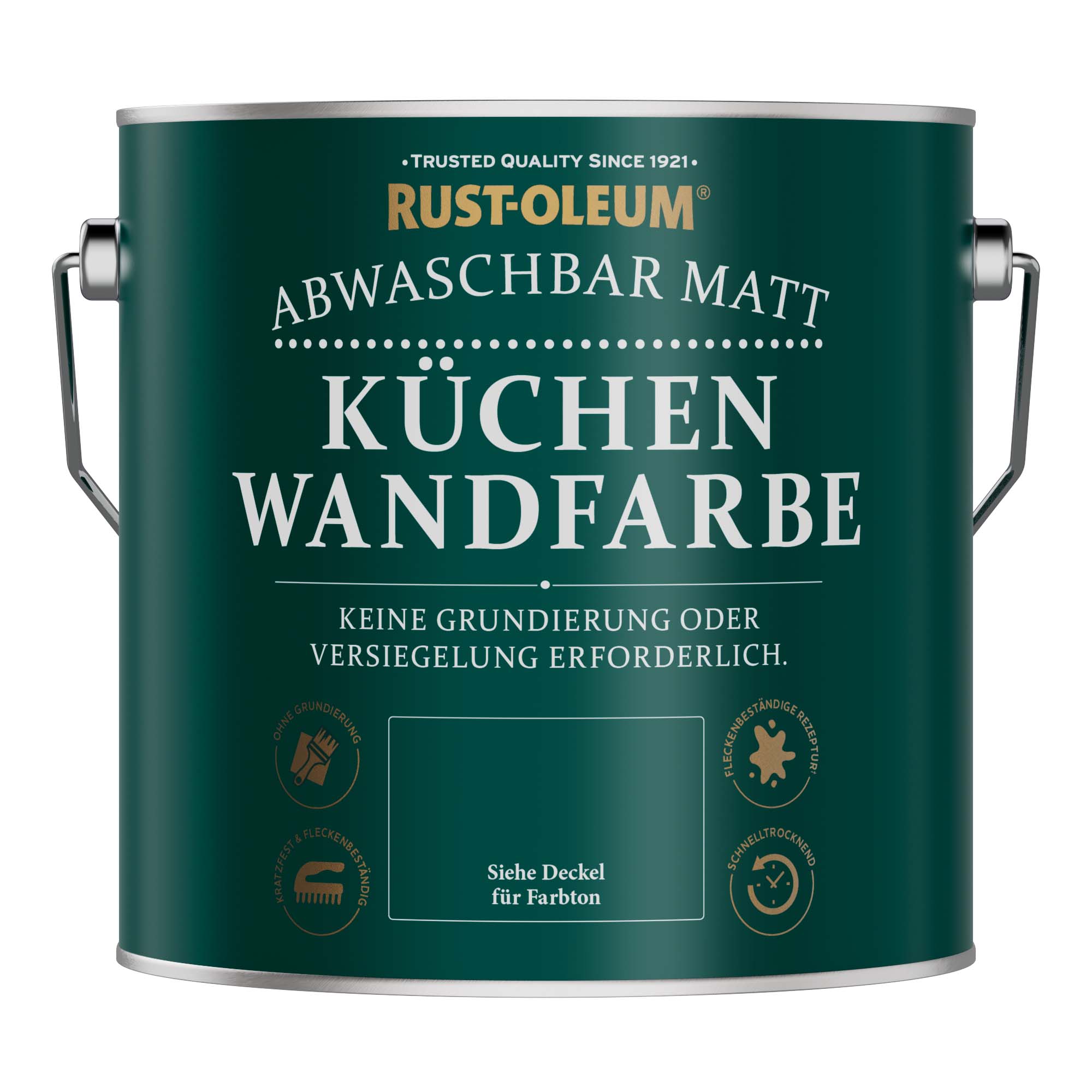 Küchenwandfarbe, Matt - Bordeaux 2.5L
