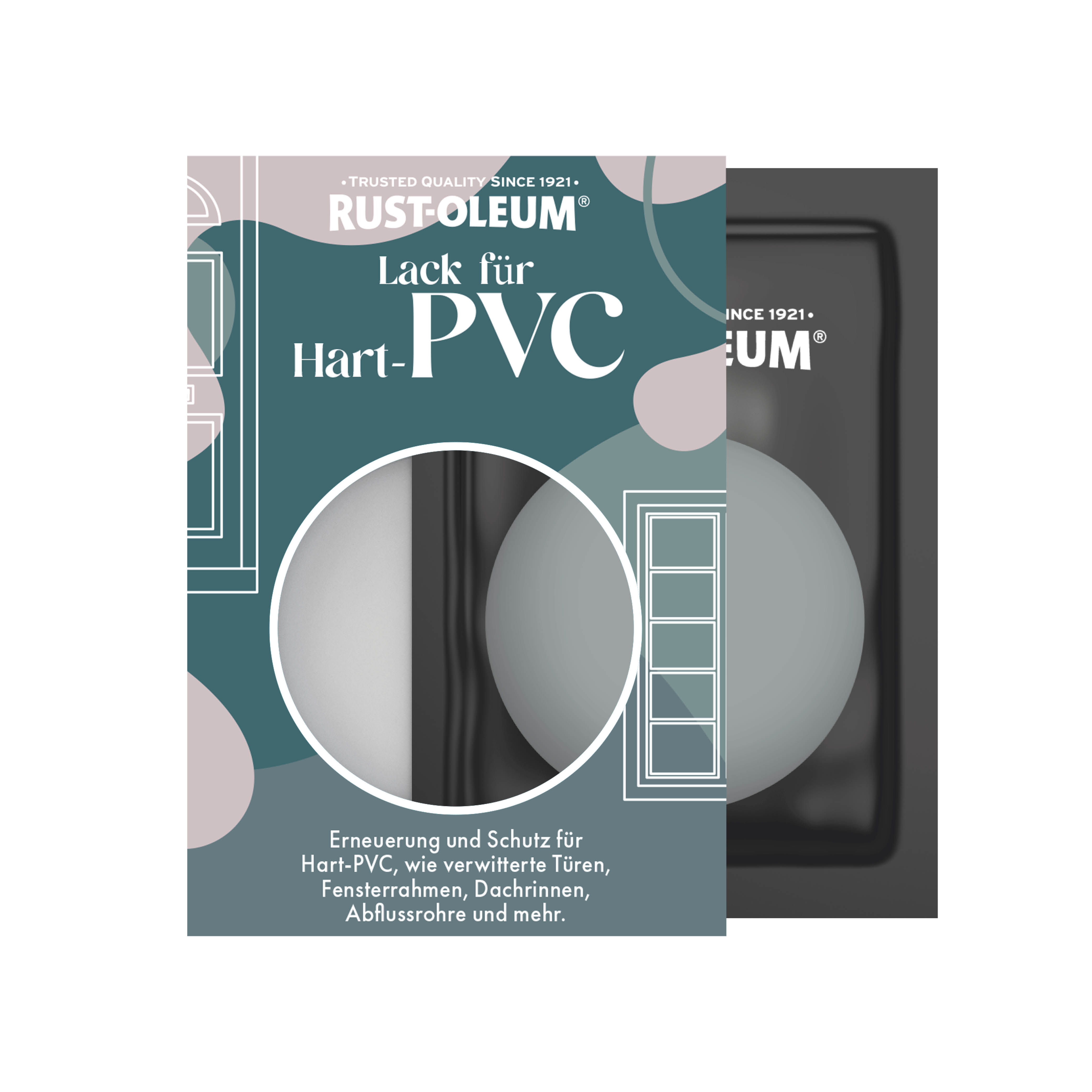 PVC-Lack, Seidenglanz - Blaugrau 10ml