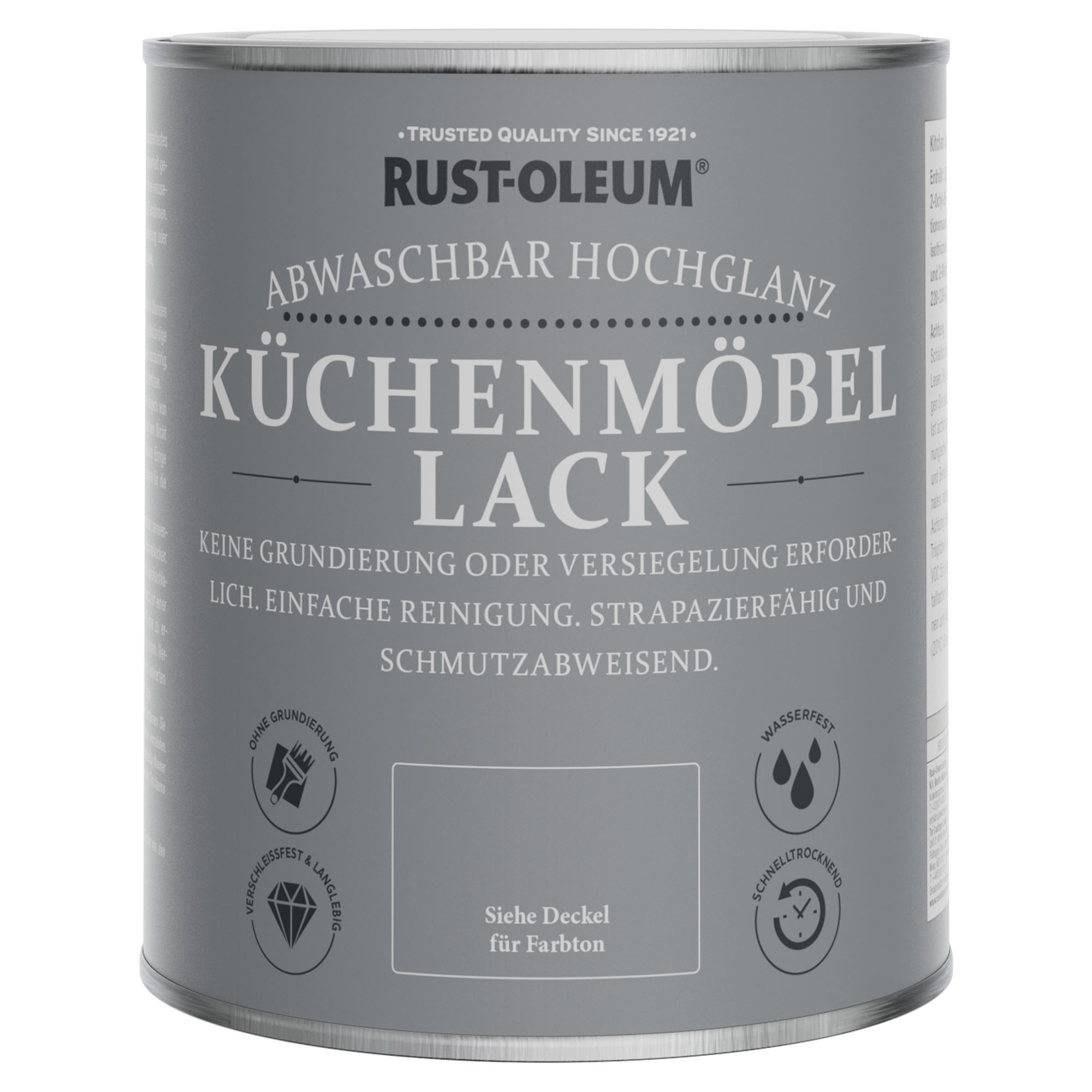 Küchenmöbellack, Hochglanz - Bordeaux 750ml