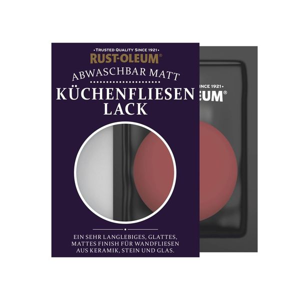 Küchenfliesenlack, Matt - Bordeaux 10ml