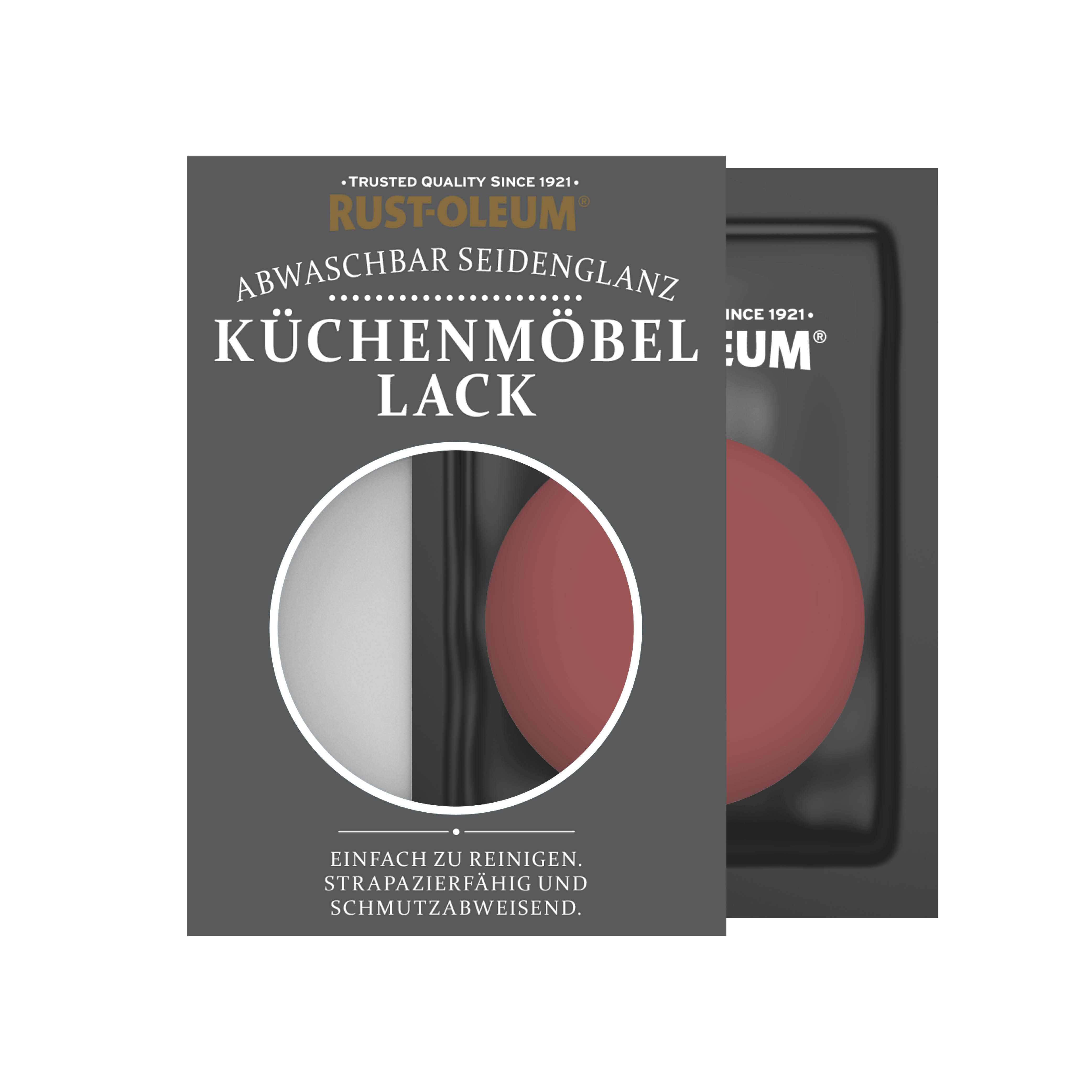 Küchenmöbellack, Seidenglanz - Bordeaux 10ml