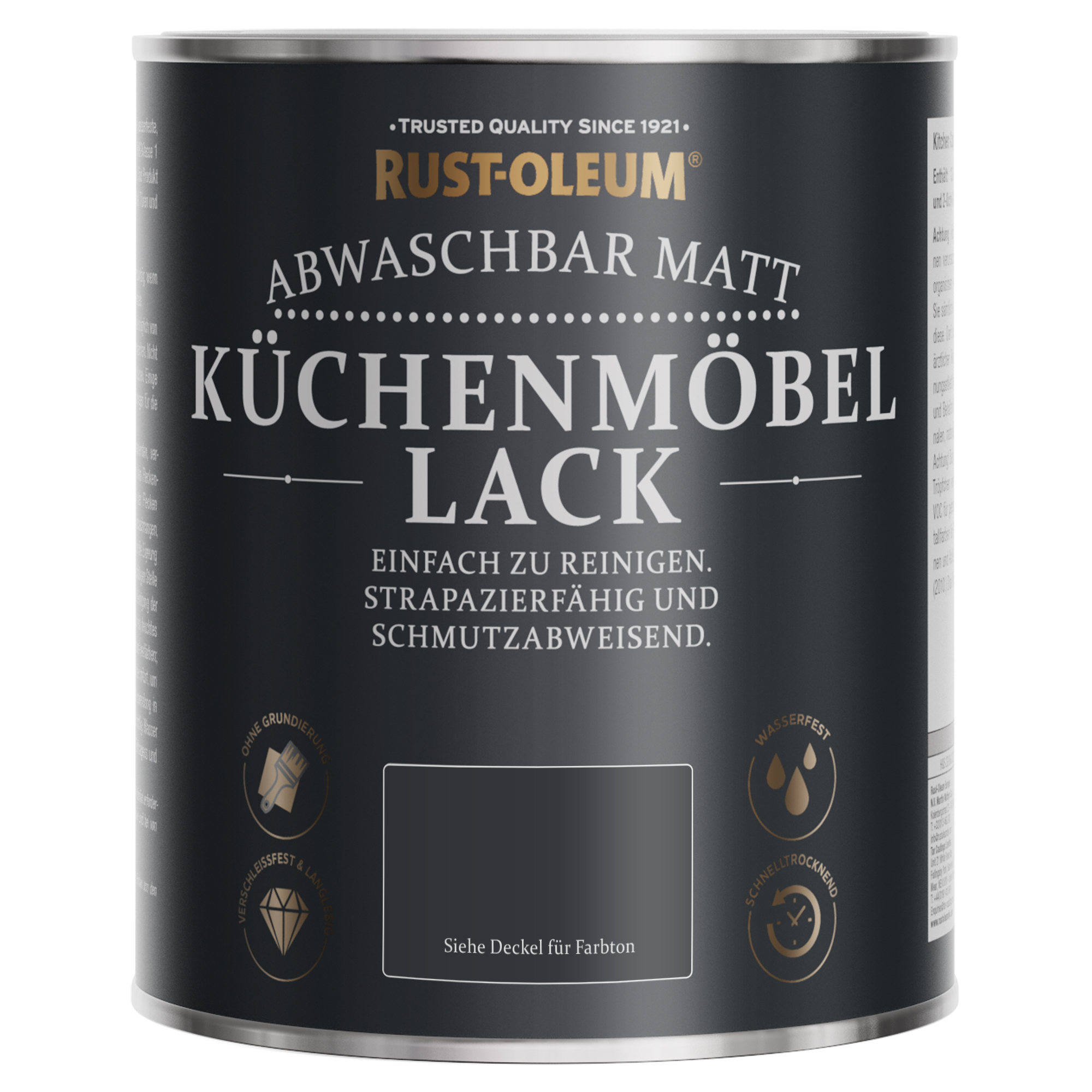 Küchenmöbellack, Matt - Bordeaux 750ml