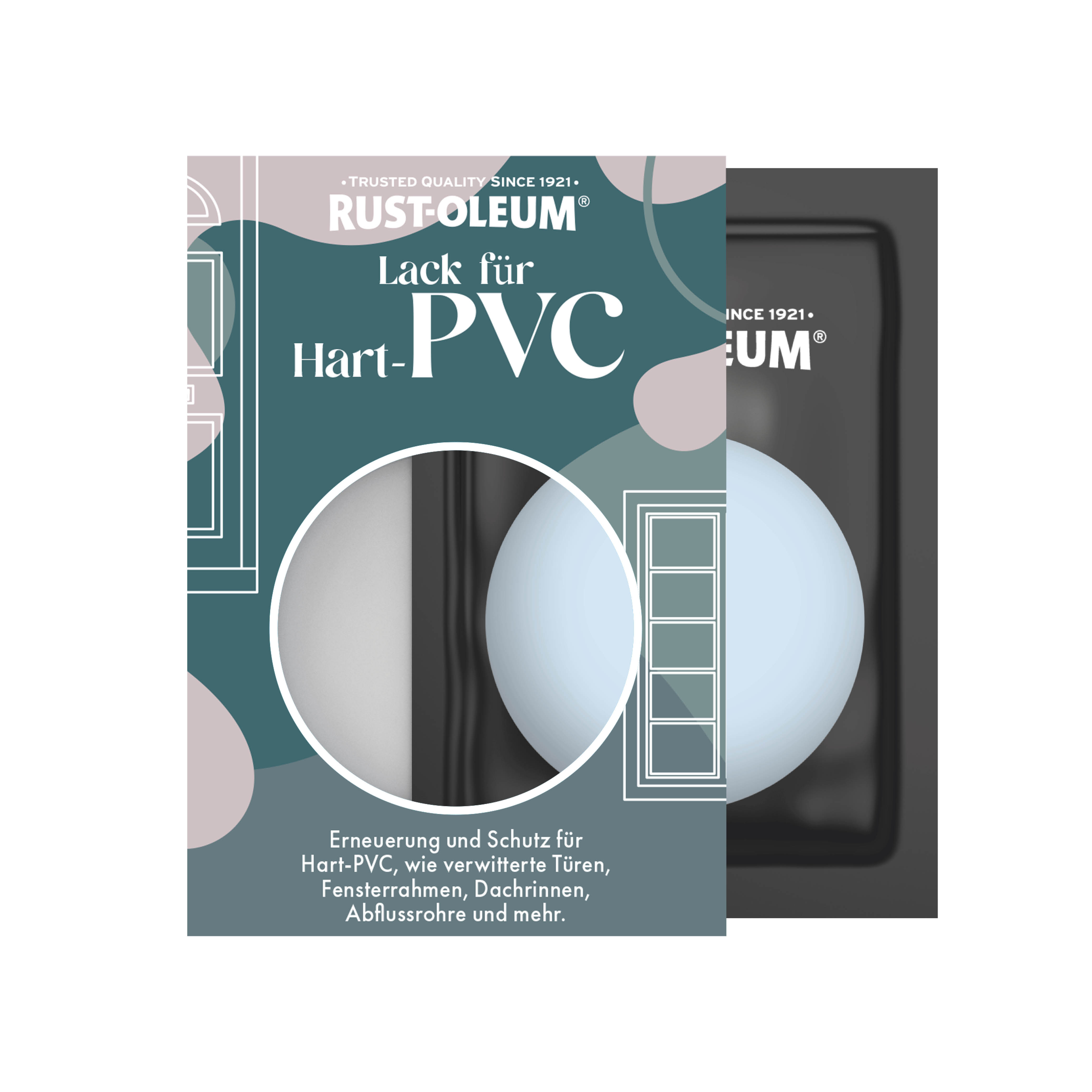 PVC-Lack, Seidenglanz - Taubenblau 10ml