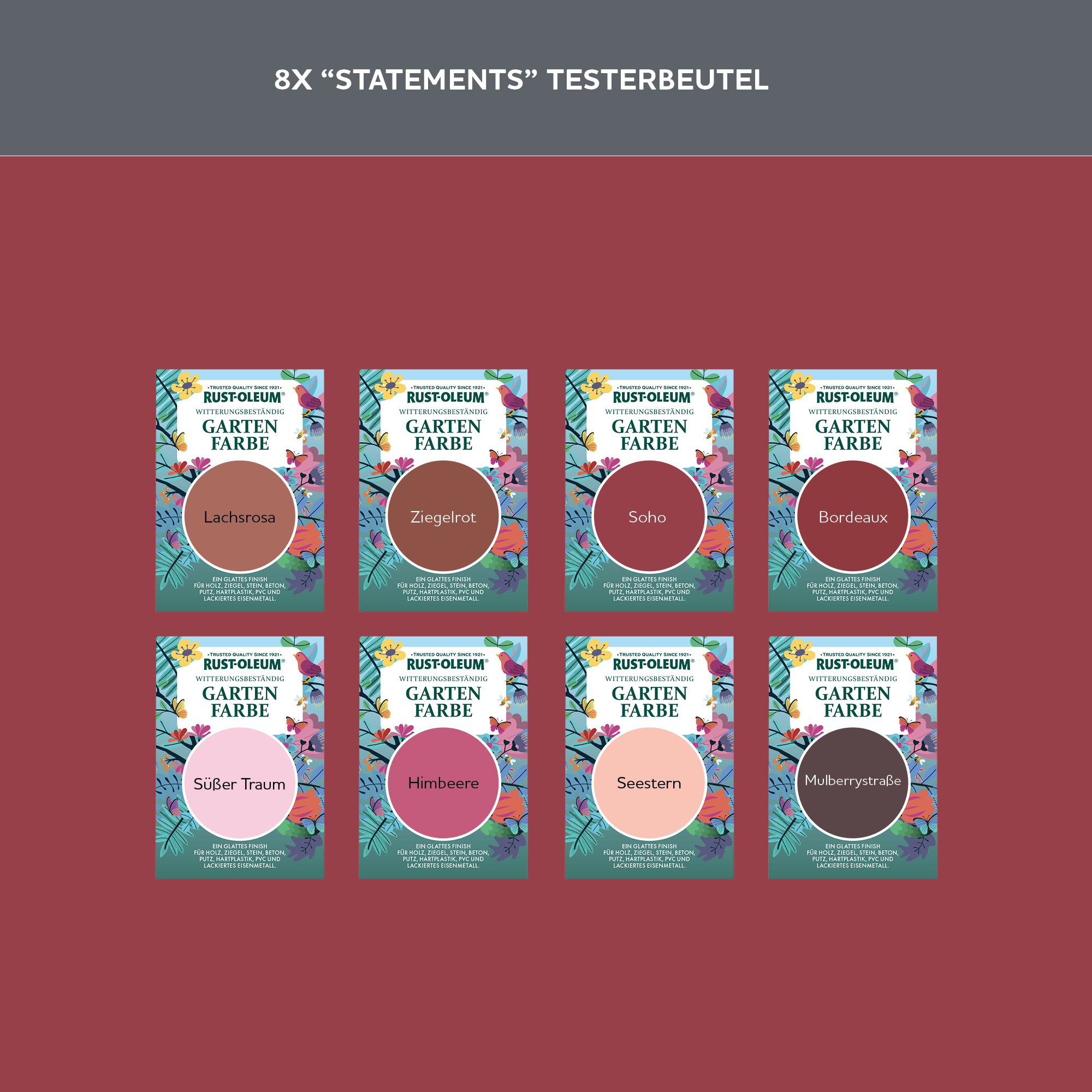 Holzfarbe Für Aussen Testerbox  - Statements