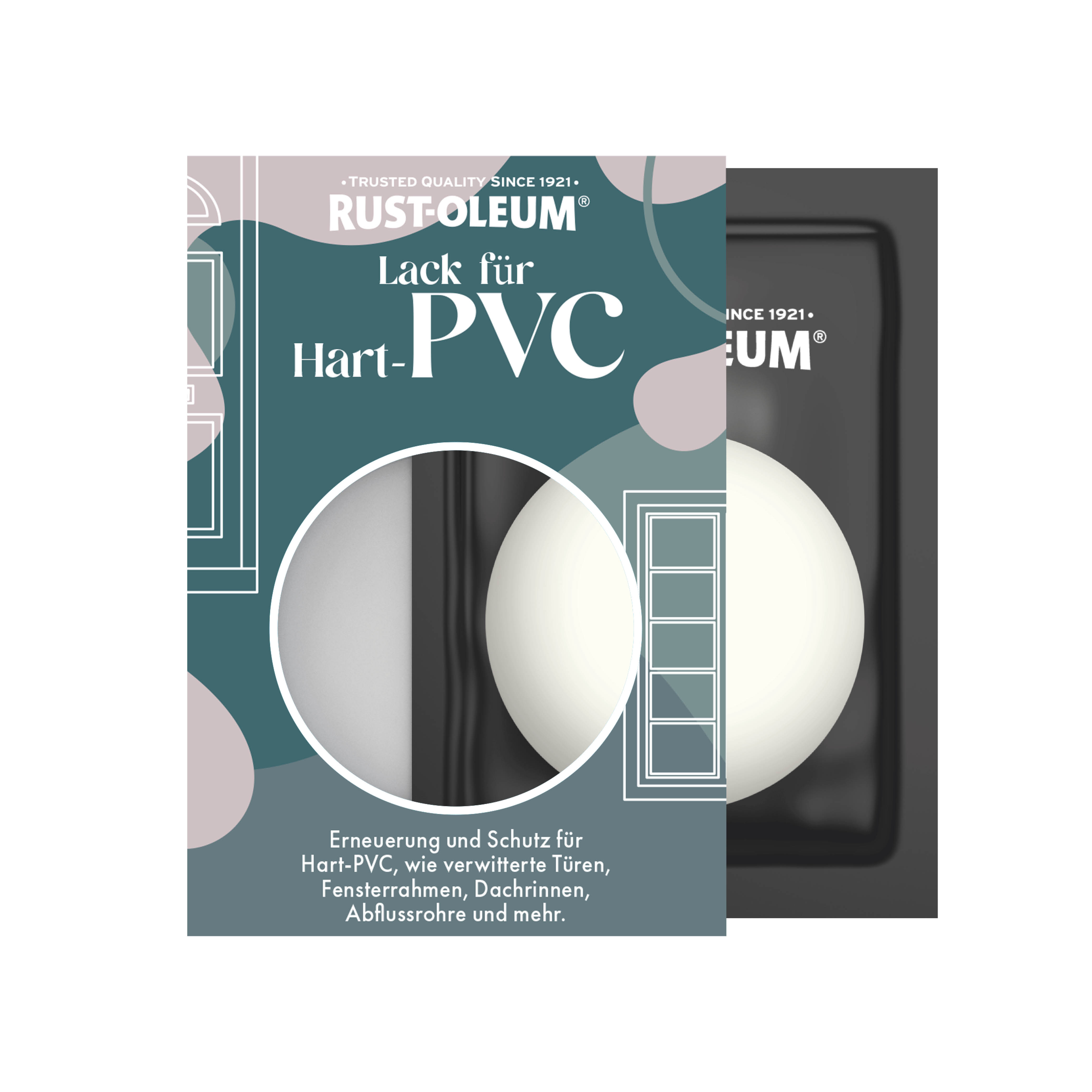PVC-Lack, Seidenglanz - Porzellan 10ml
