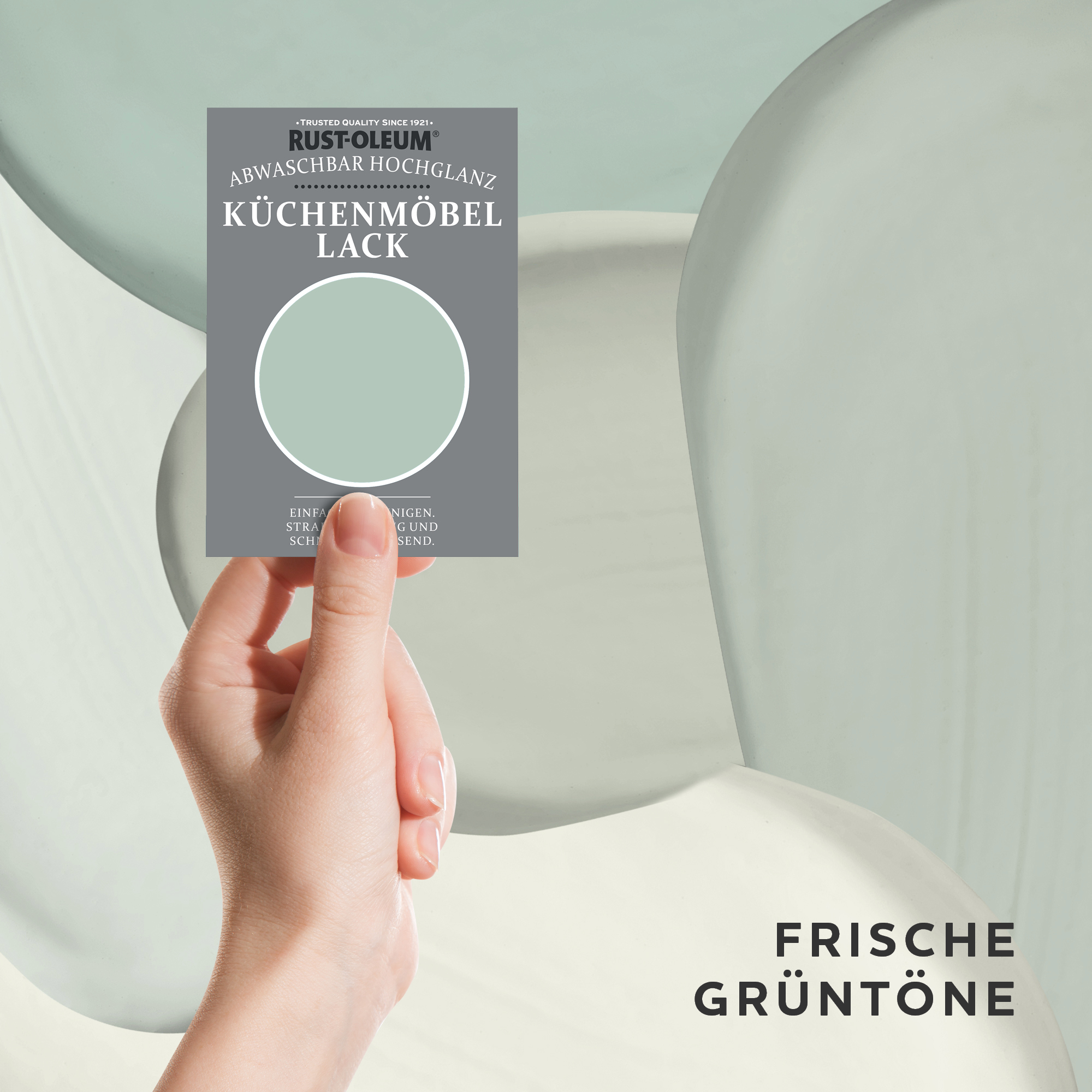 Küchenschränke Testerbox  -  Frische Grüntöne