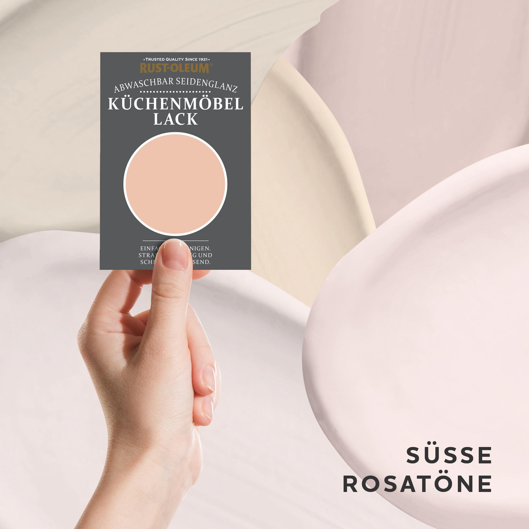 Küchenschränke Testerbox  -  Süße Rosatöne