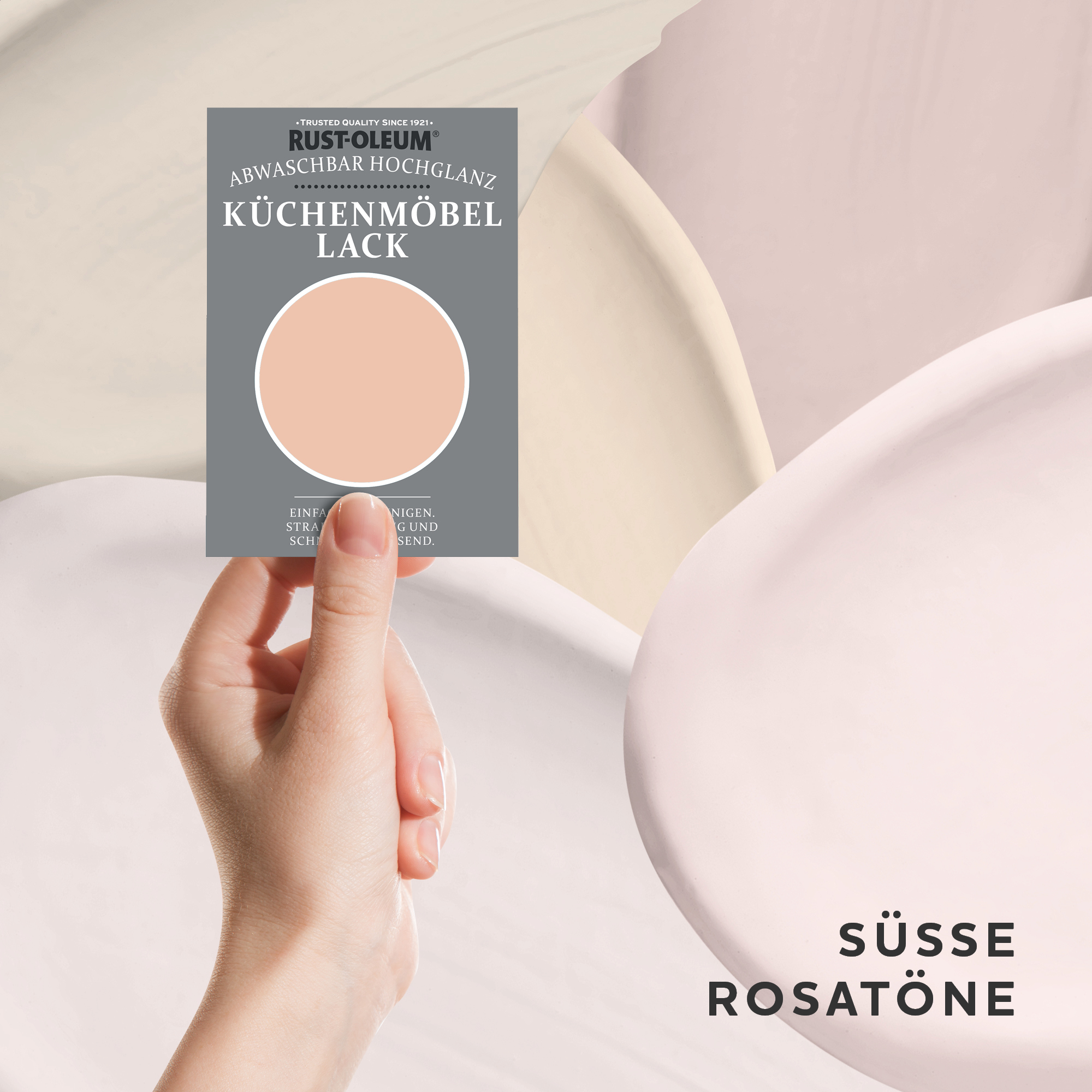 Küchenschränke Testerbox  -  Süße Rosatöne