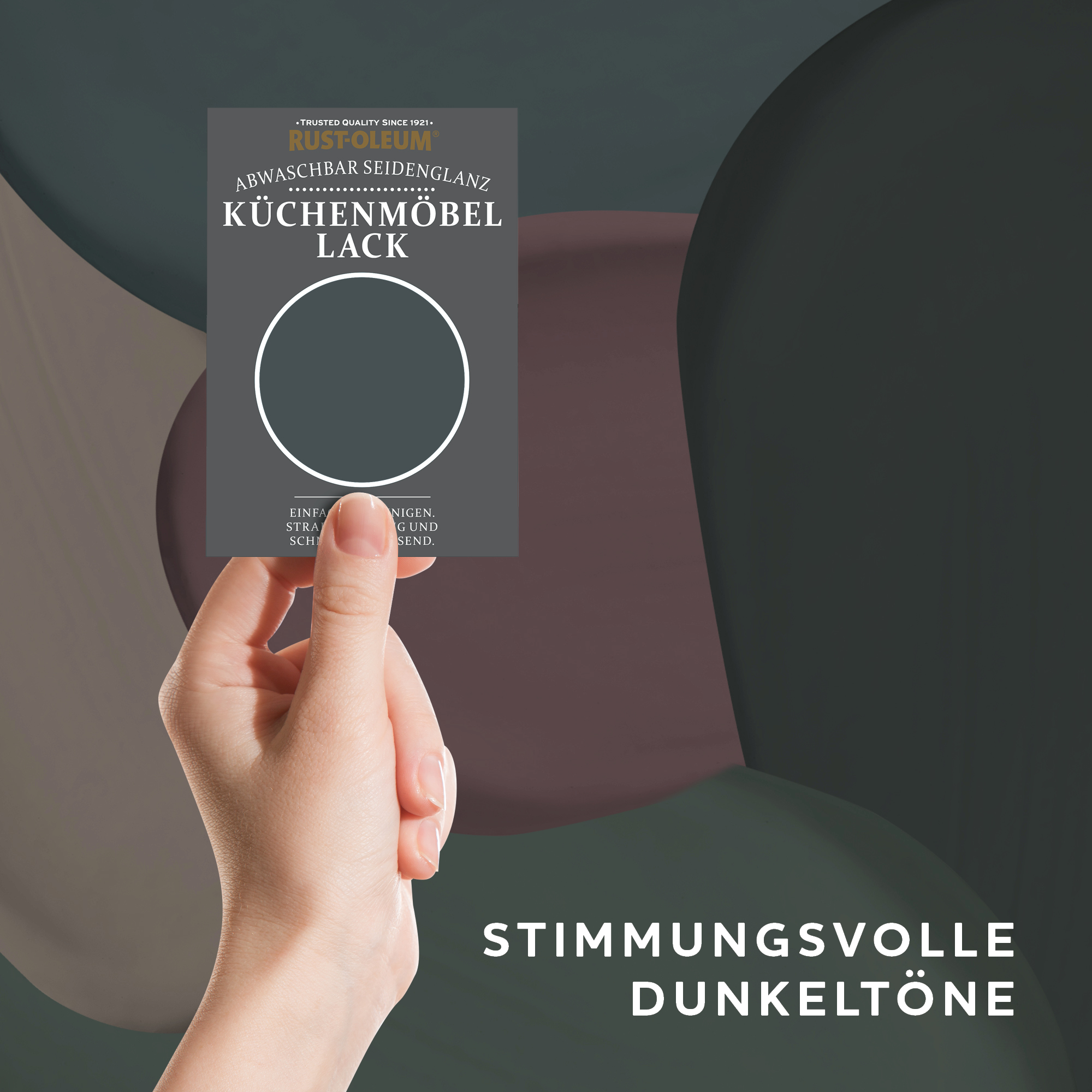 Küchenschränke Testerbox - Stimmungsvolle Dunkeltöne