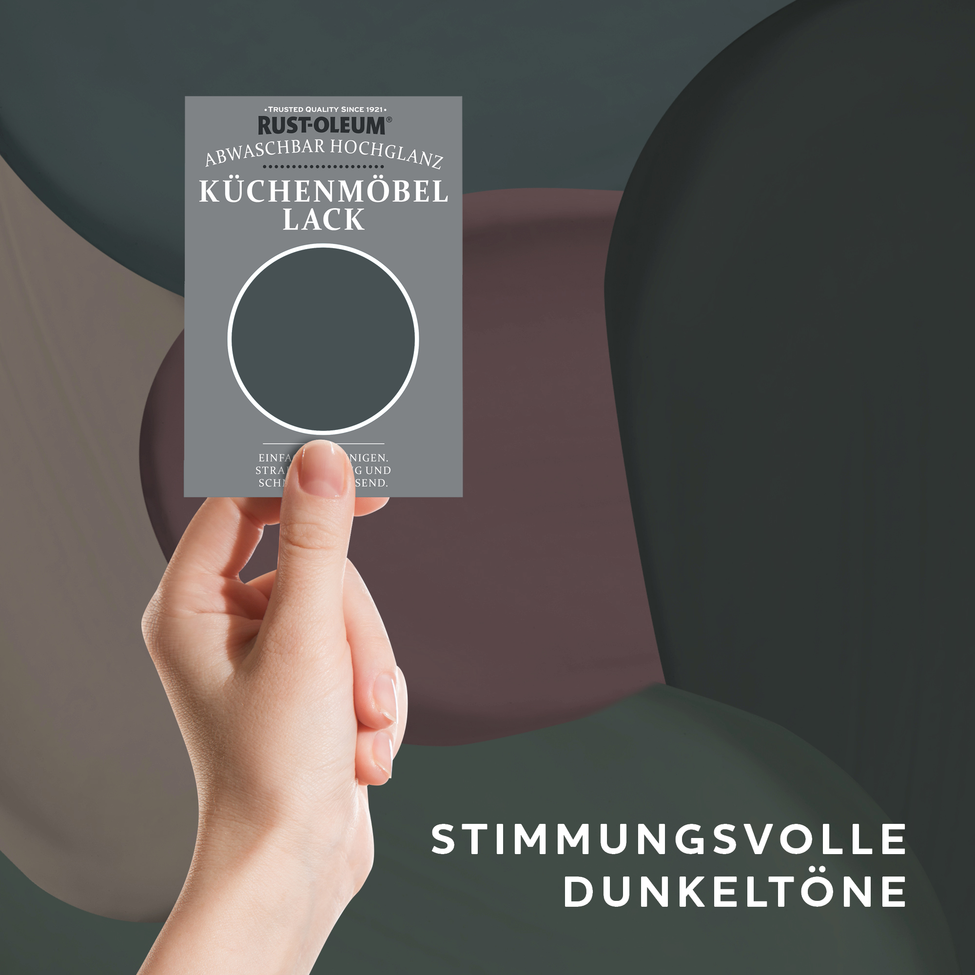 Küchenschränke Testerbox - Stimmungsvolle Dunkeltöne