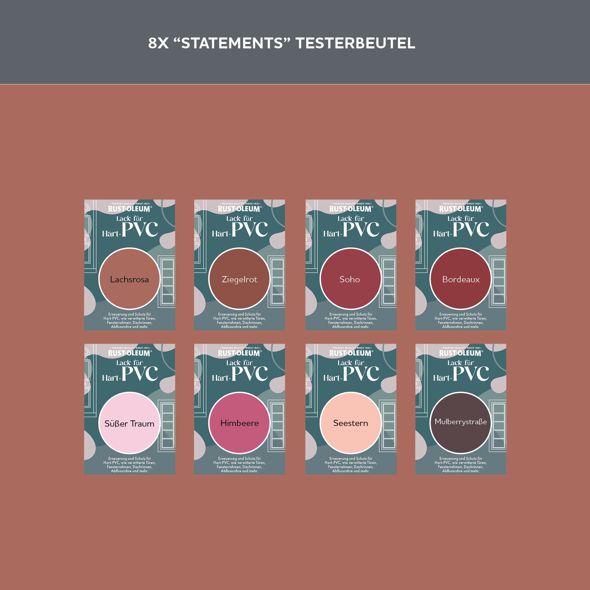 PVC-Lack Testerbox  -  Statements