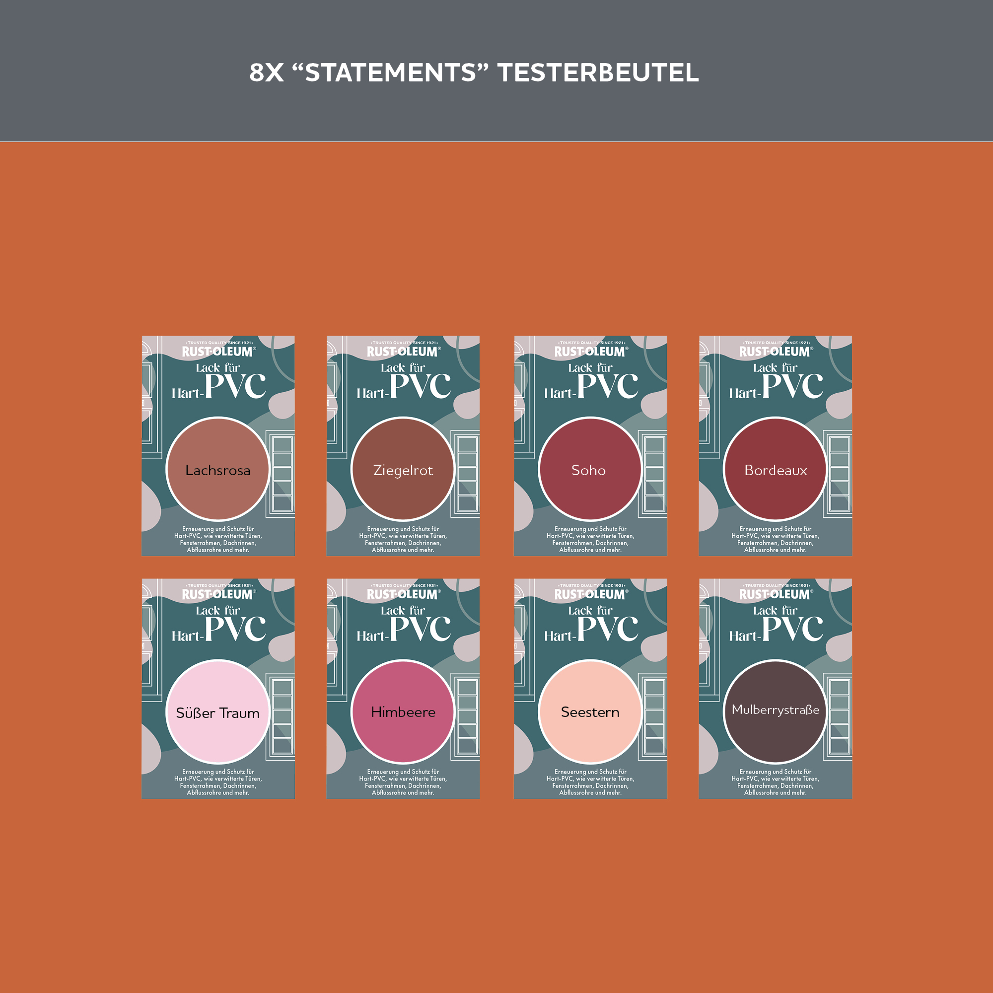 PVC-Lack Testerbox  -  Statements