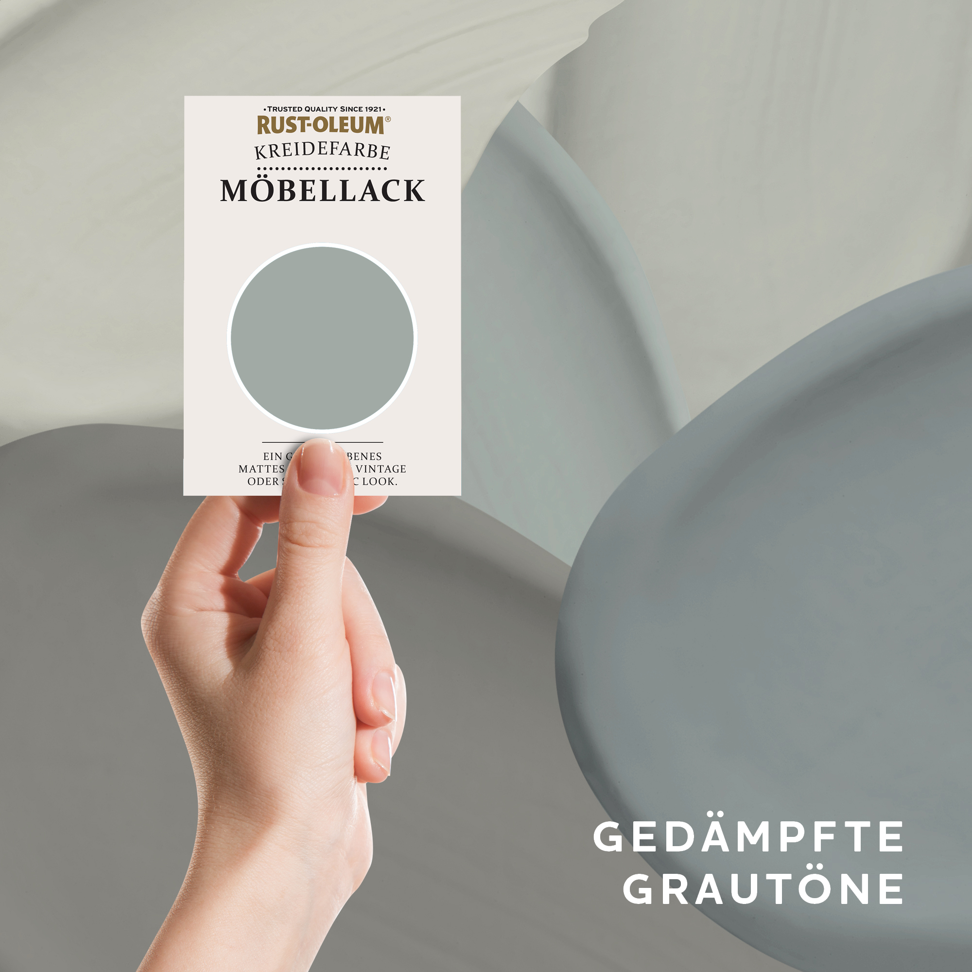 Möbellack Testerbox-  Gedämpfte Grautöne