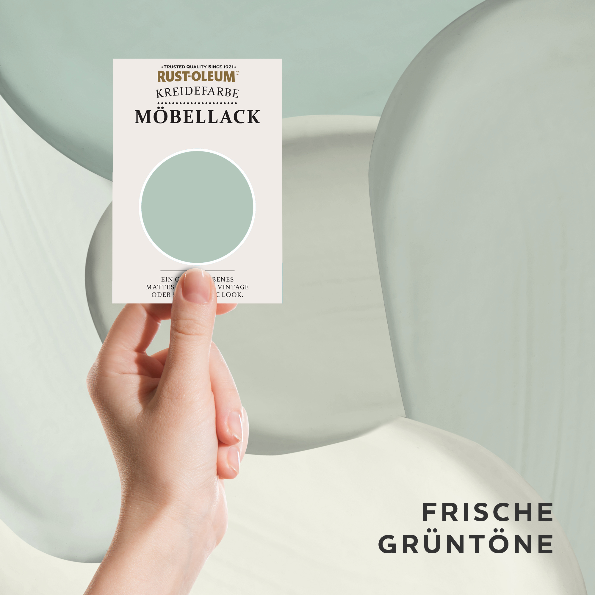 Möbellack Testerbox  -  Frische Grüntöne