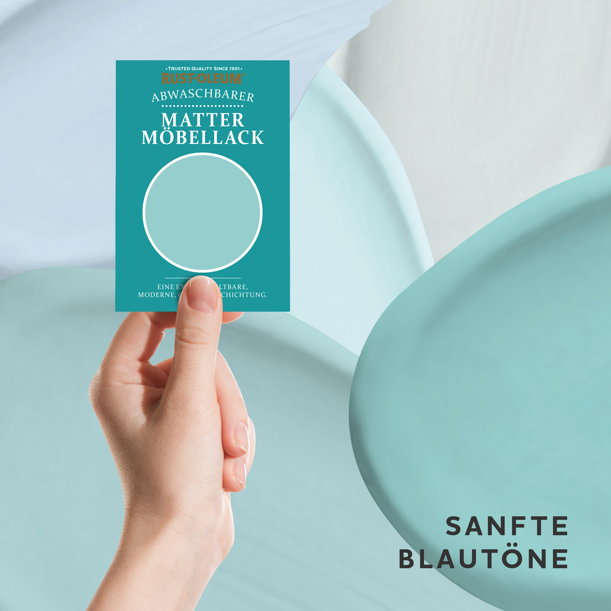 Möbellack Testerbox - Ruhiges Blau