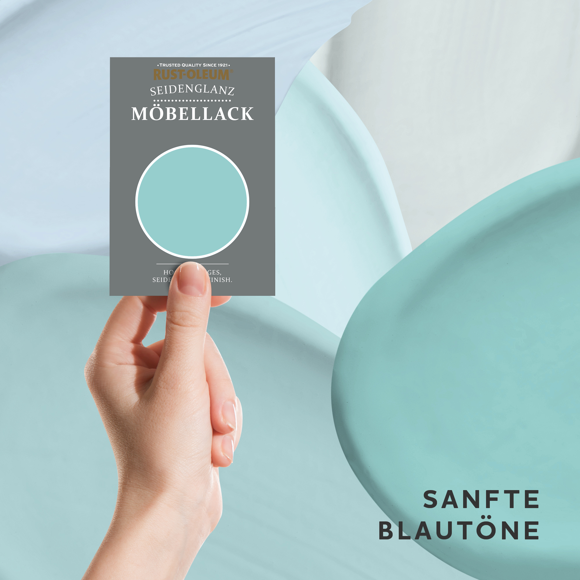 Möbellack Testerbox - Ruhiges Blau