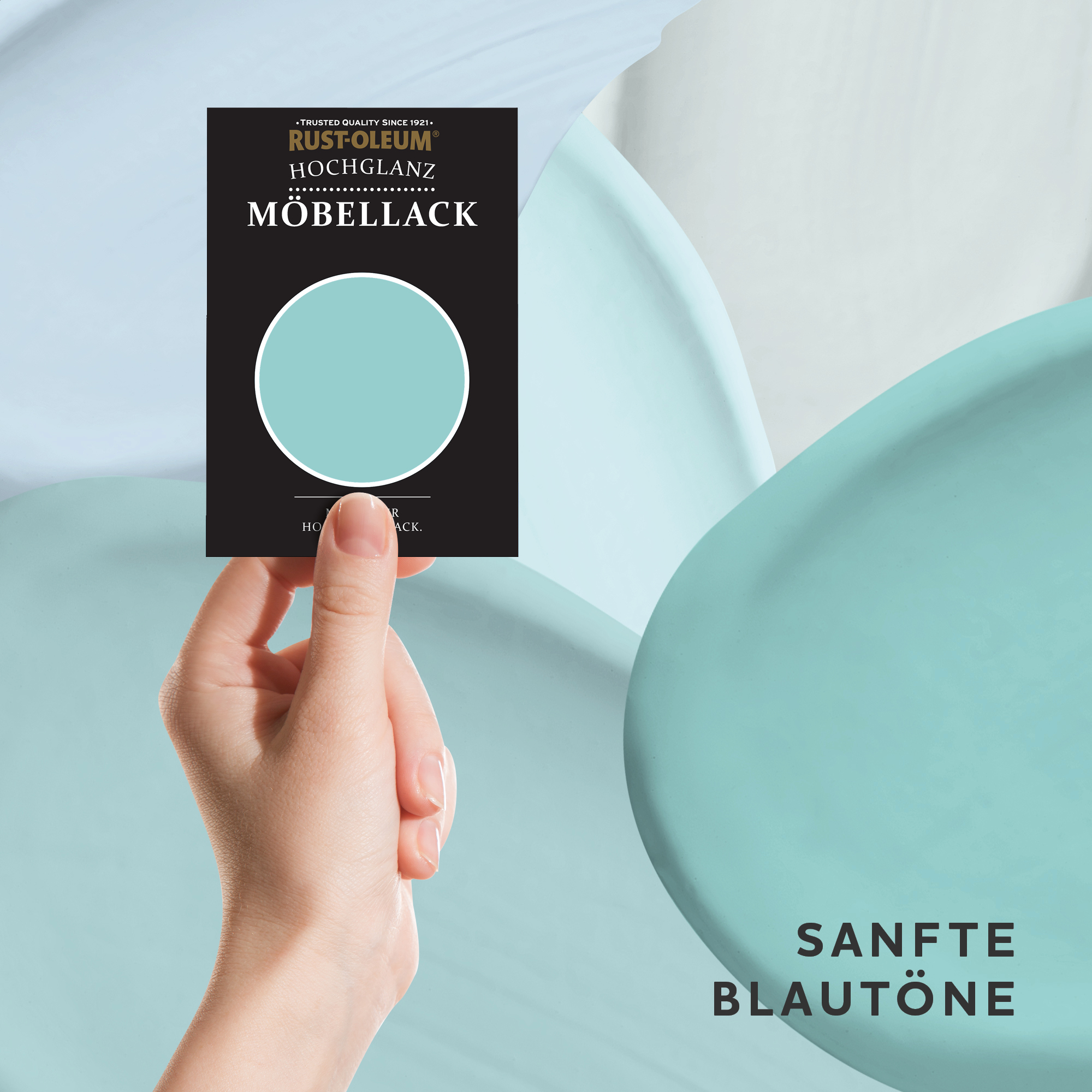 Möbellack Testerbox - Ruhiges Blau