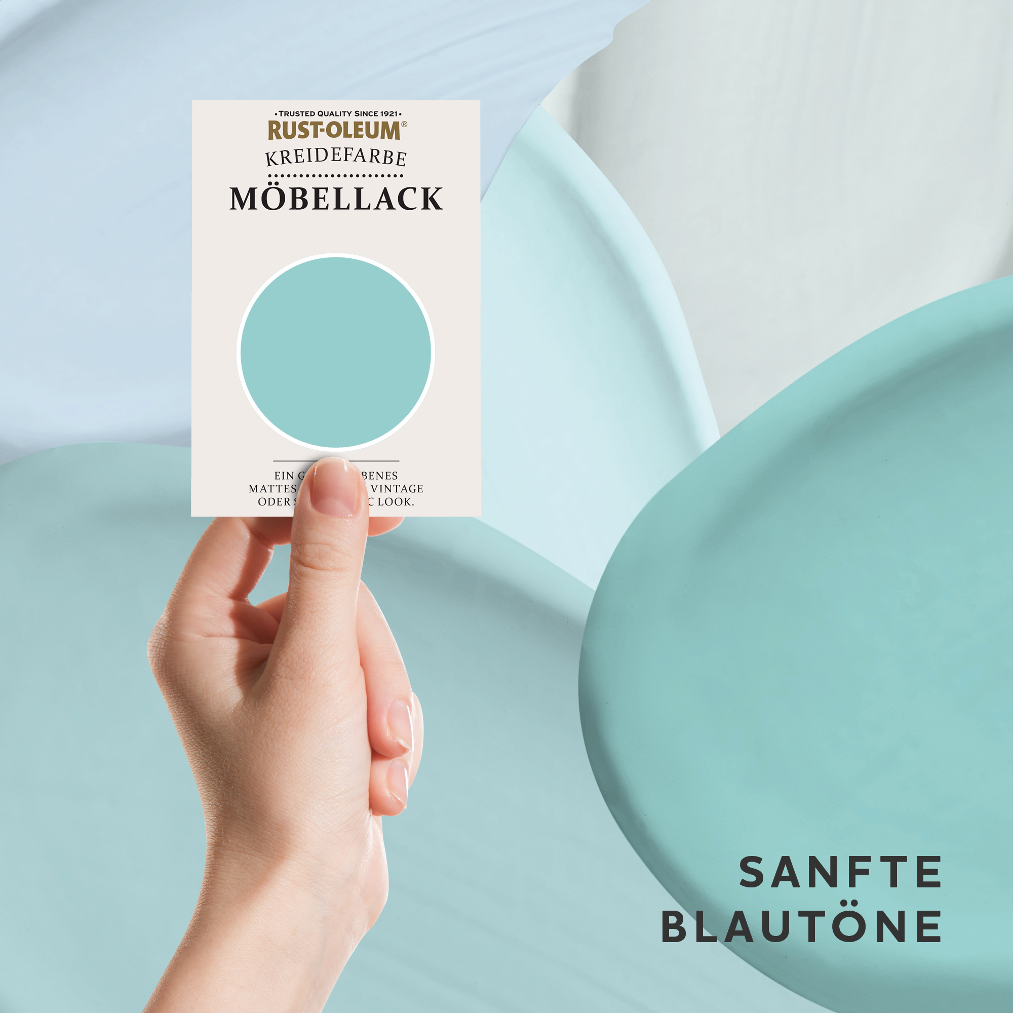 Möbellack Testerbox - Ruhiges Blau