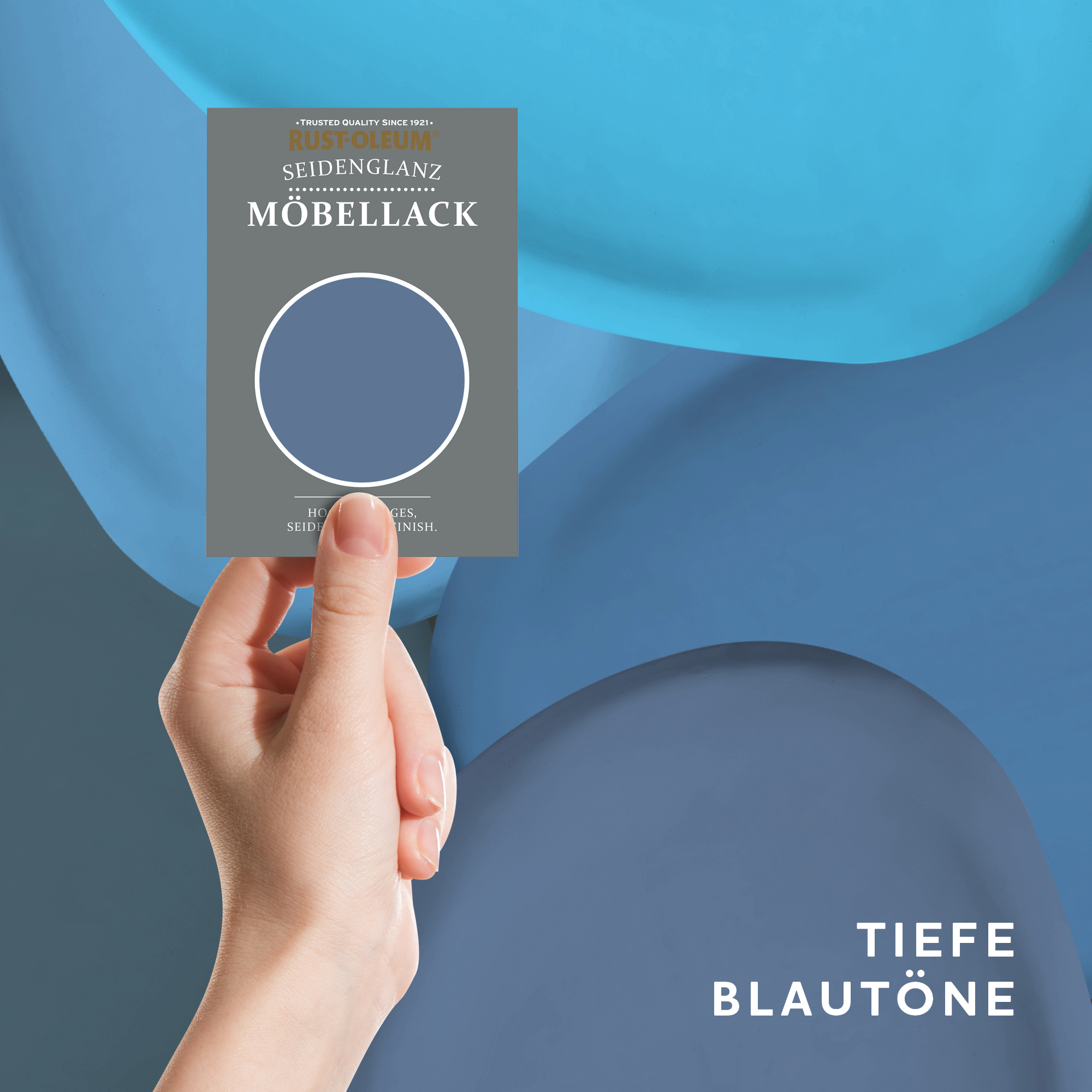 Möbellack Testerbox - Tiefe Blautöne