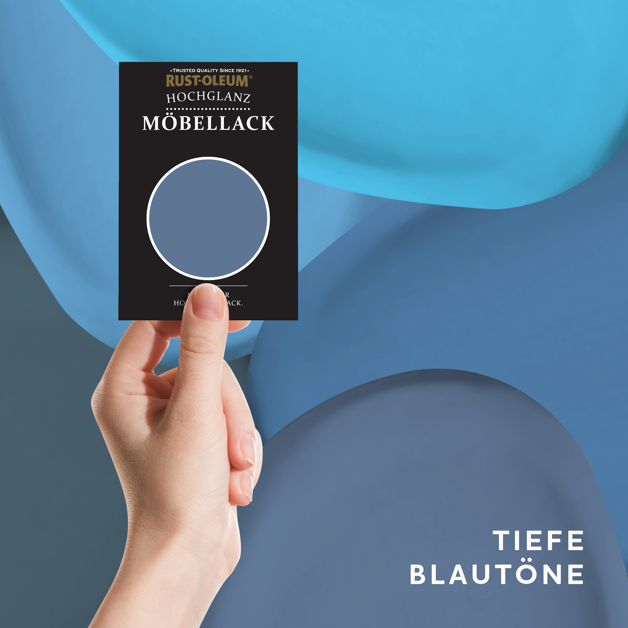 Möbellack Testerbox - Tiefe Blautöne