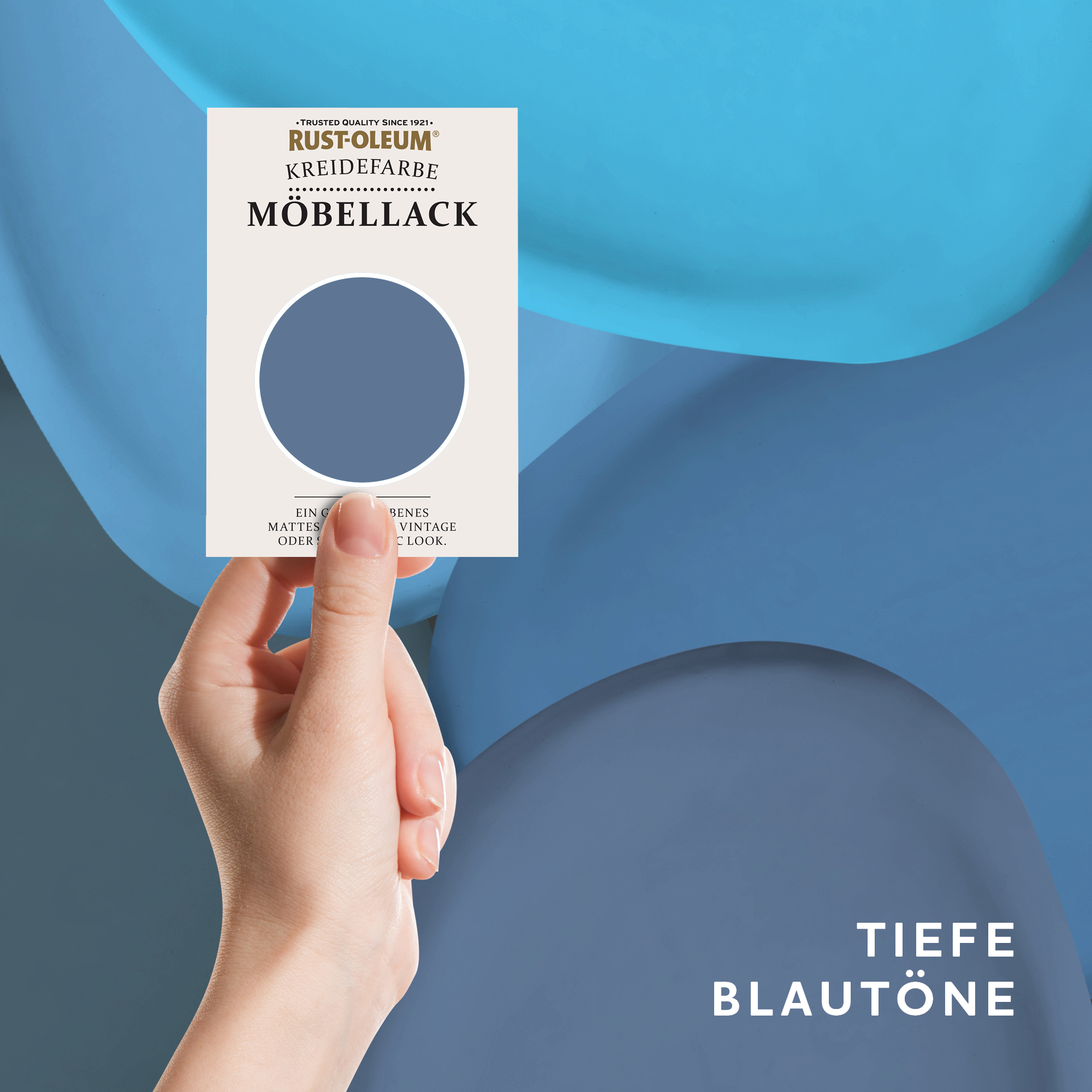 Möbellack Testerbox - Tiefe Blautöne