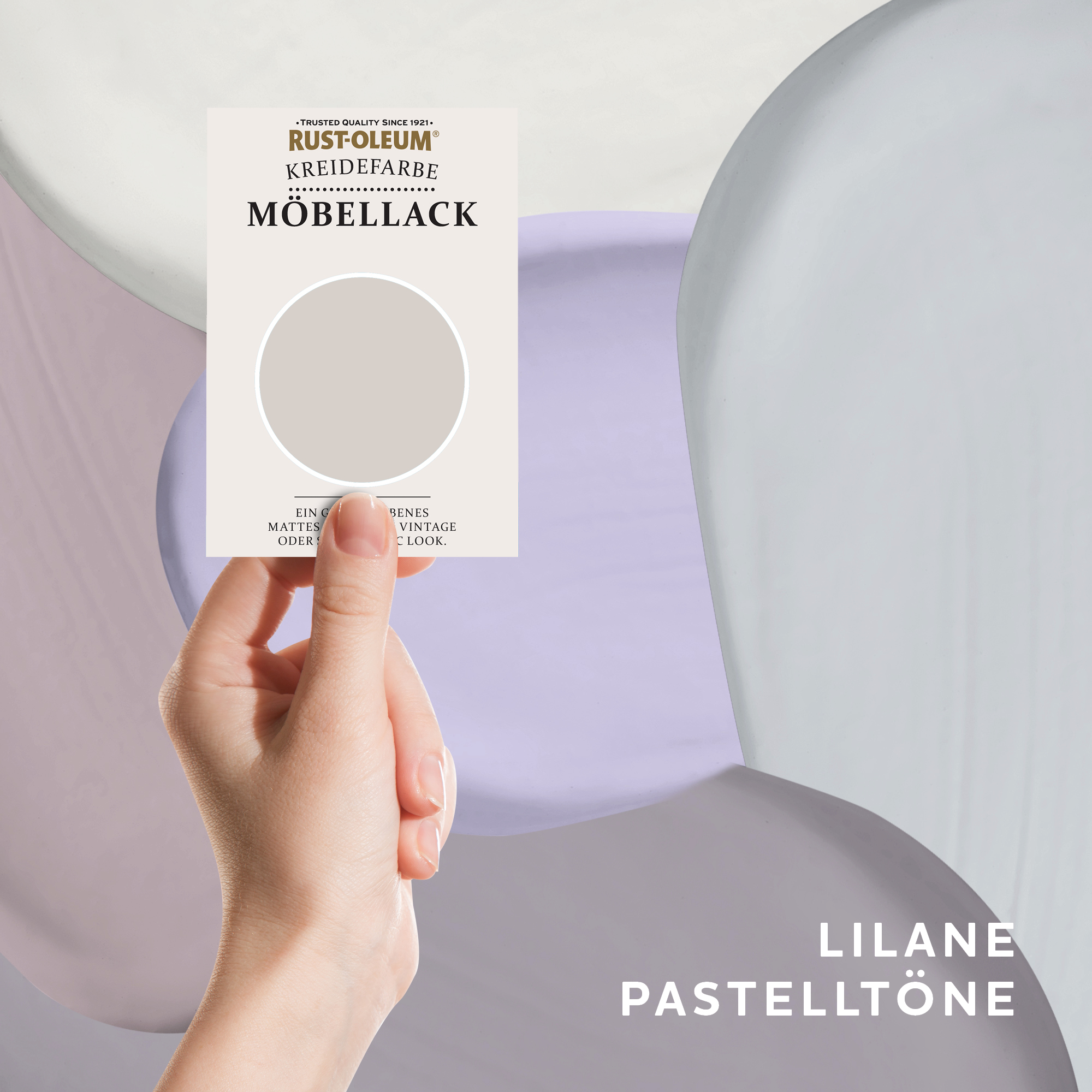 Möbellack Testerbox  -  Lilane Pastelltöne
