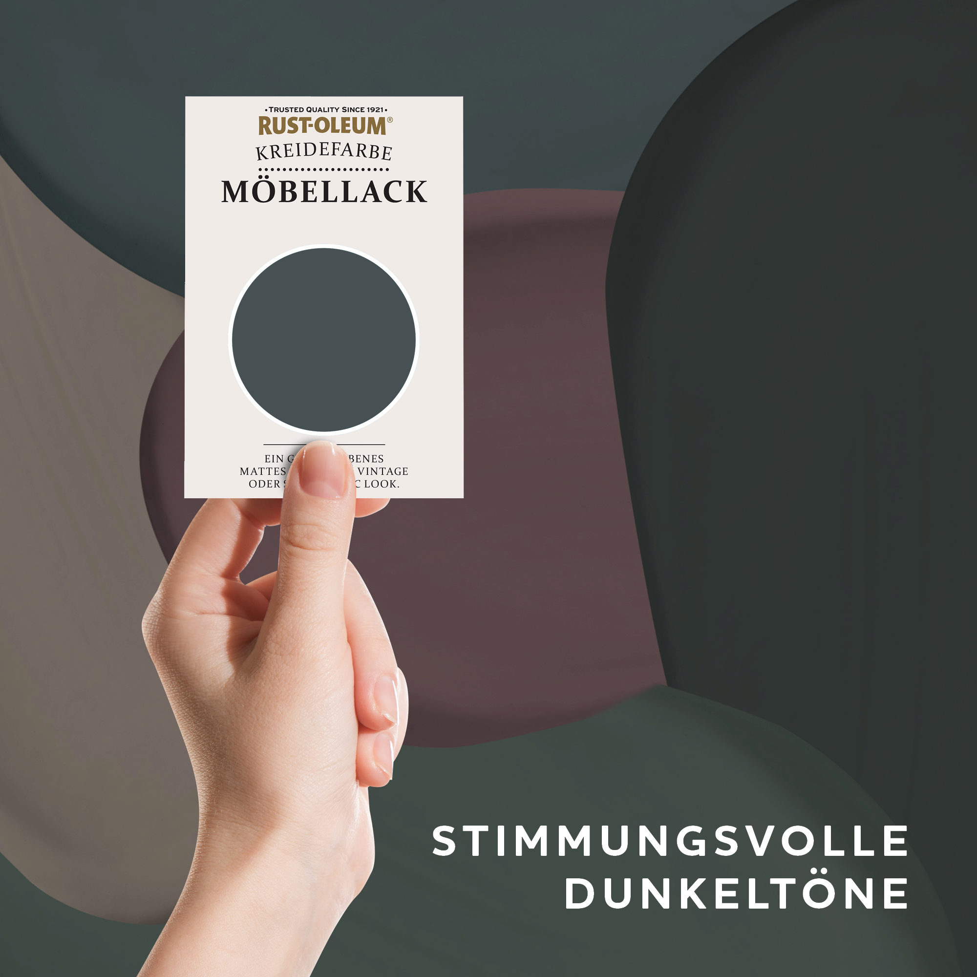 Möbellack Testerbox - Stimmungsvolle Dunkeltöne