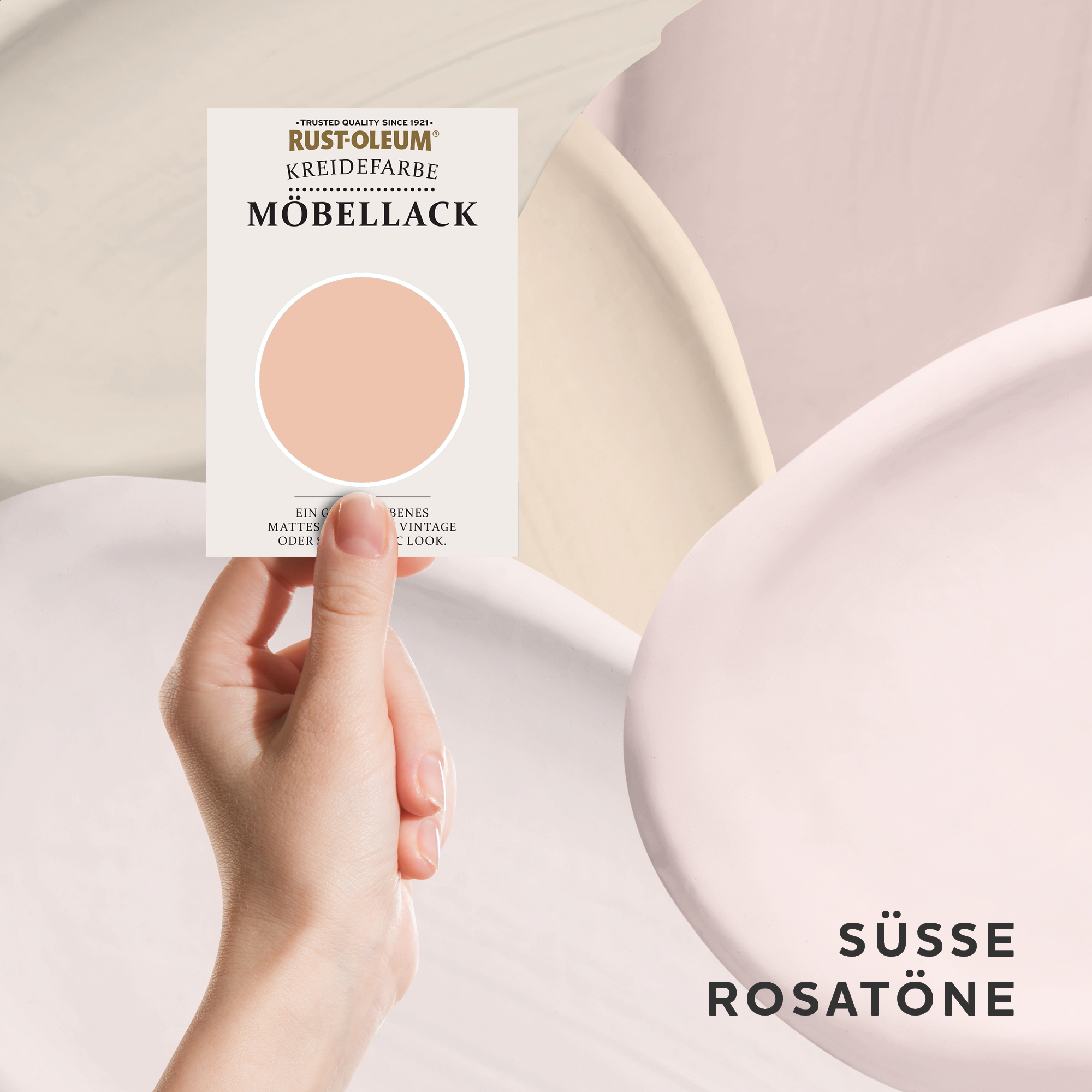 Möbellack Testerbox  -  Süße Rosatöne