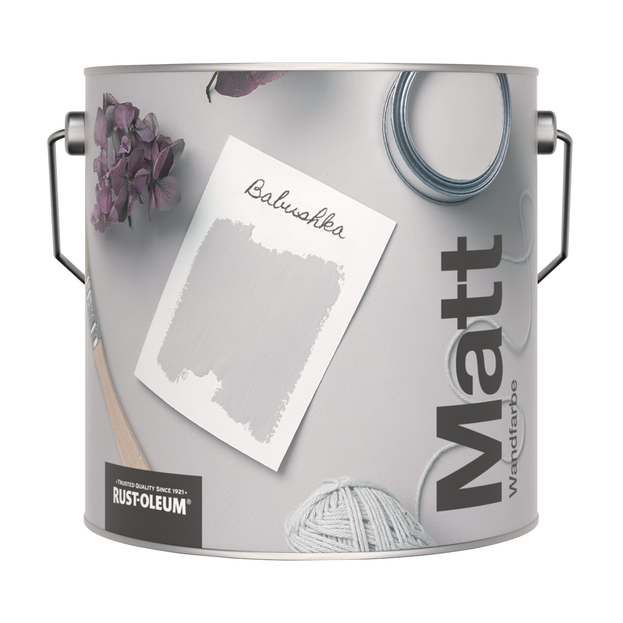 Abwaschbare matte Wandfarbe - Babushka 2.5L