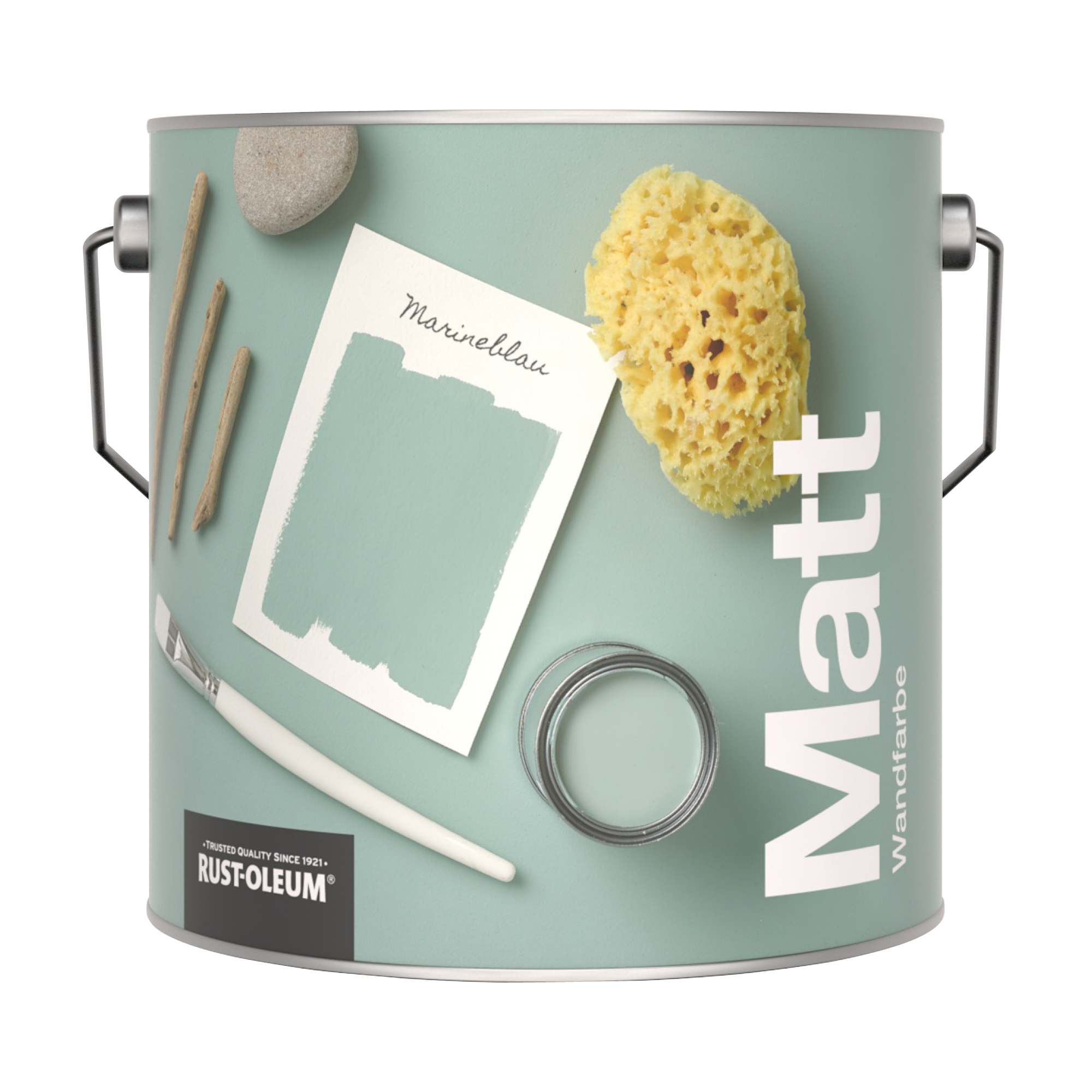 Abwaschbare matte Wandfarbe - Marineblau 2.5L