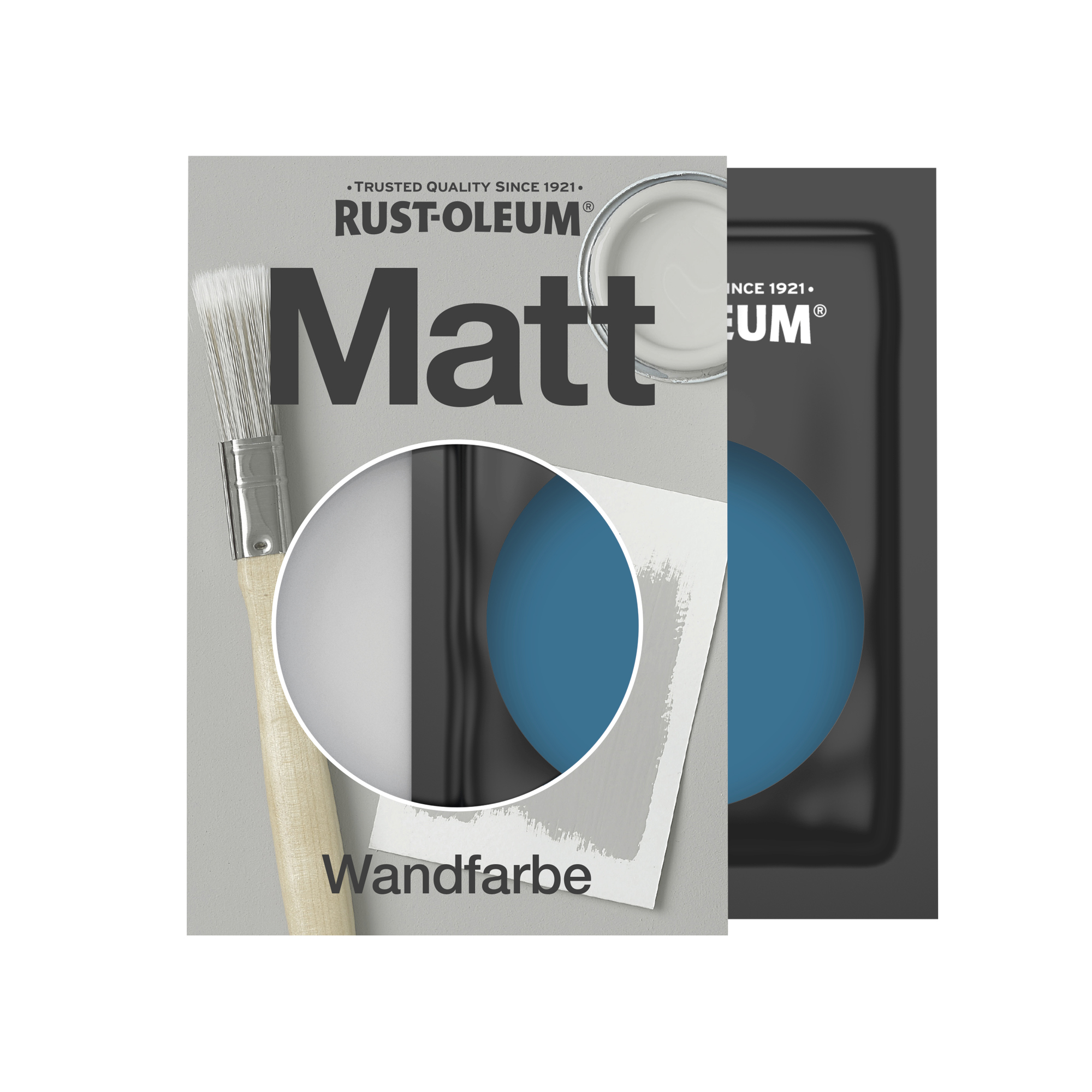 Abwaschbare matte Wandfarbe - Kobalt 10ml