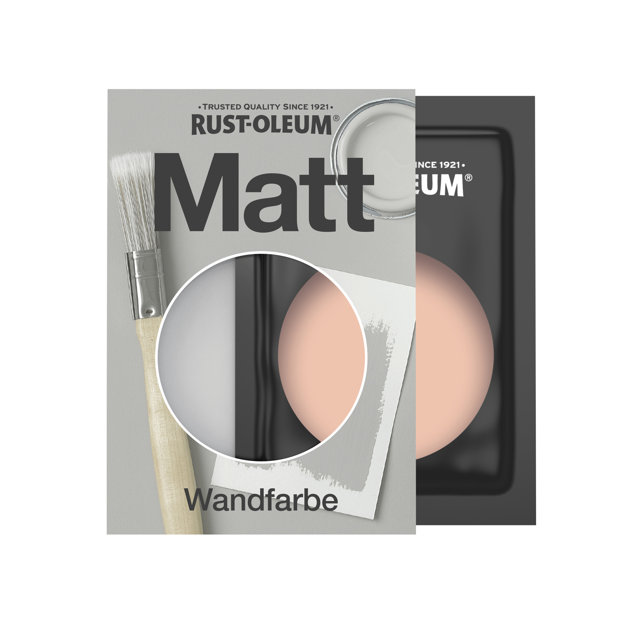 Abwaschbare matte Wandfarbe - Koralle 10ml