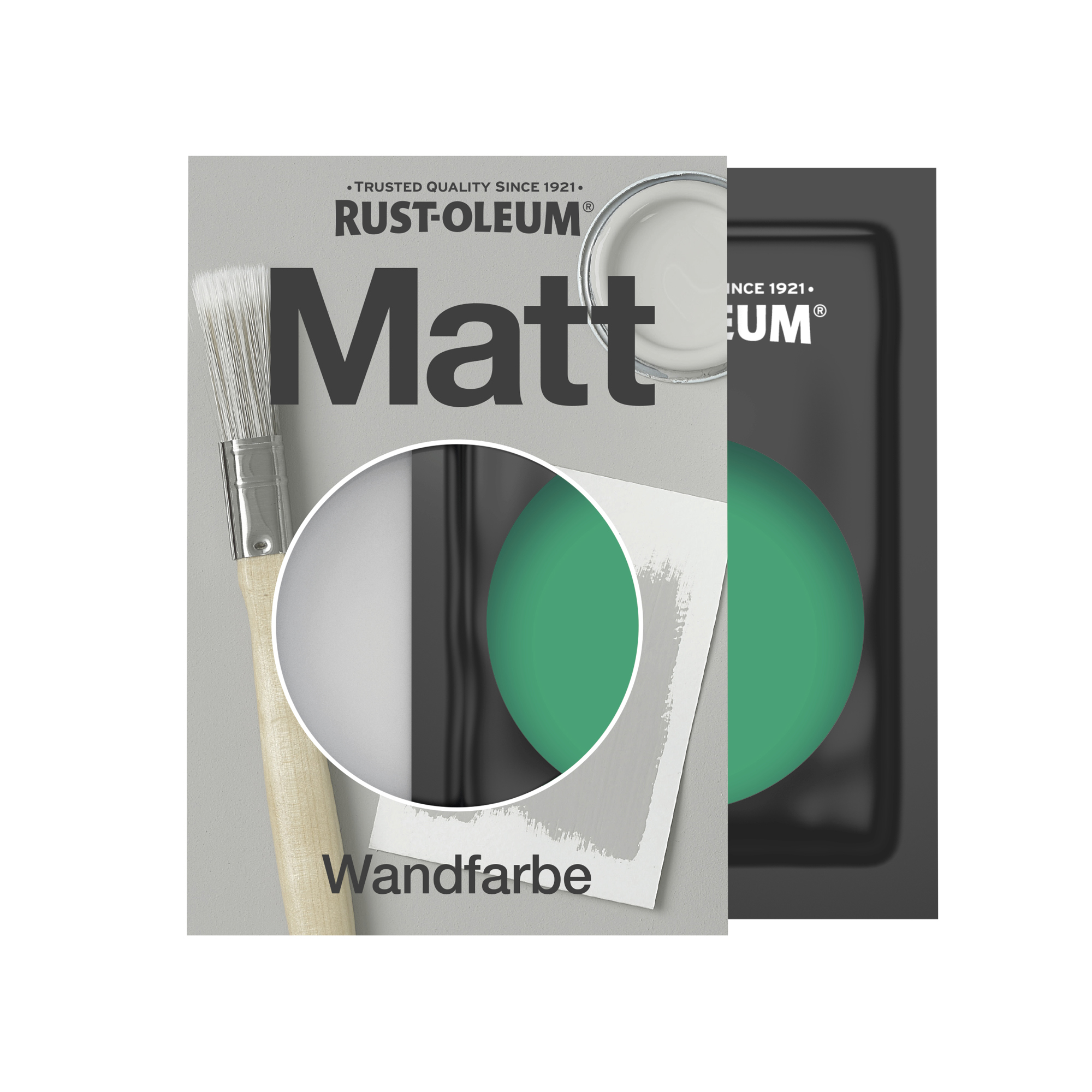 Abwaschbare matte Wandfarbe - Smaragd 10ml