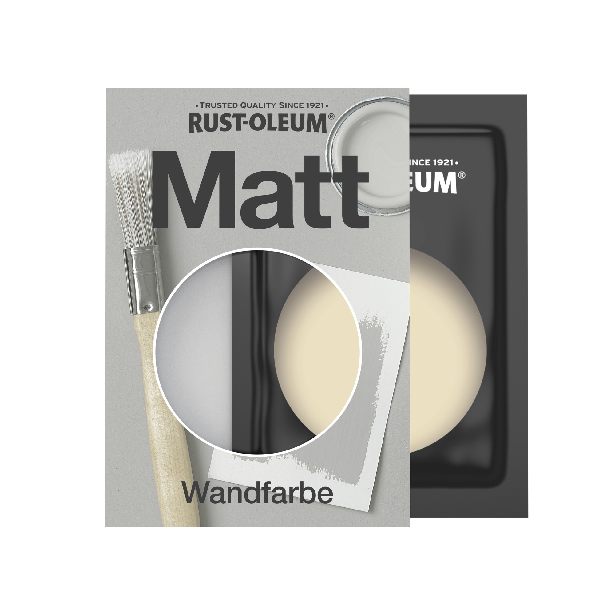 Abwaschbare matte Wandfarbe - Federkleid 10ml