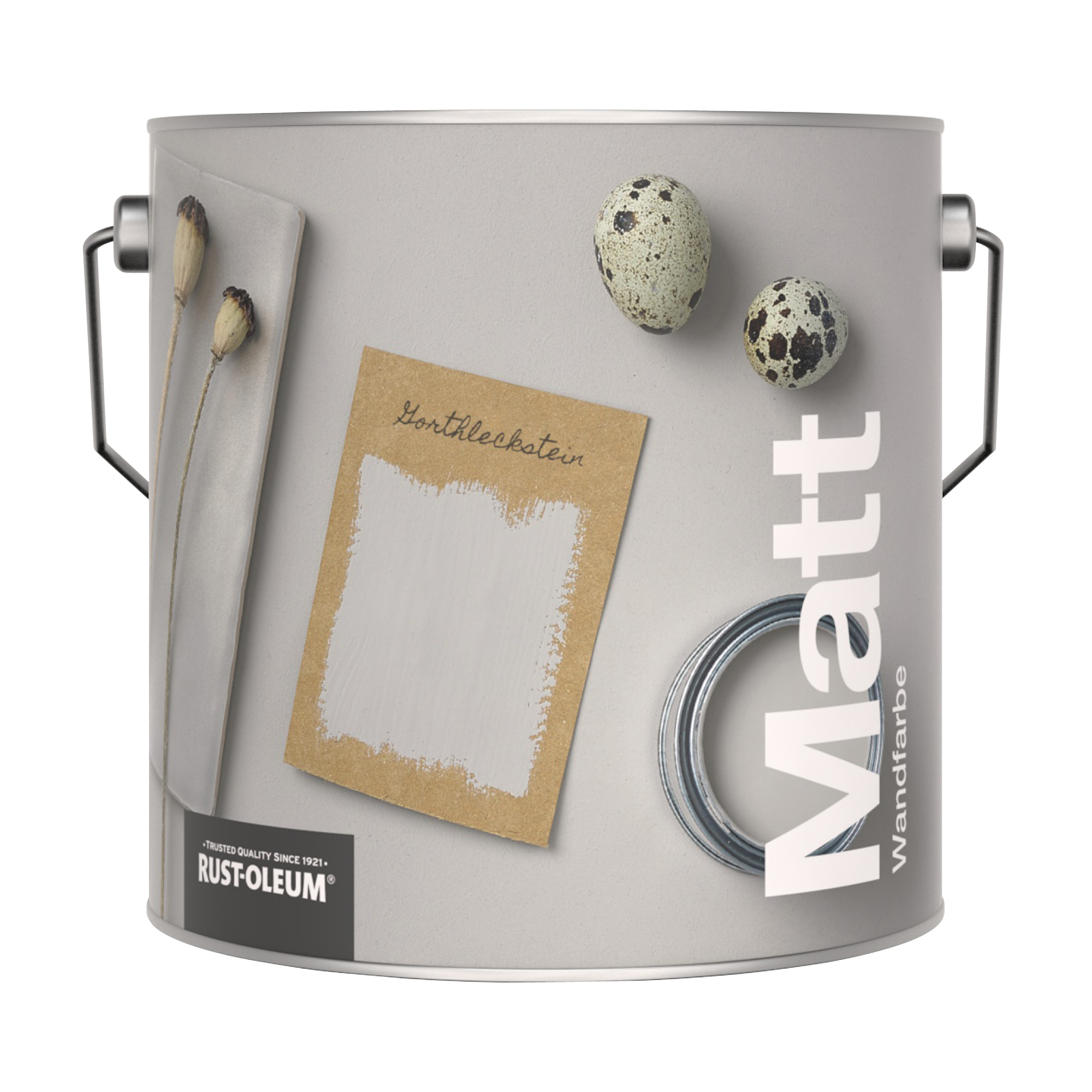 Abwaschbare matte Wandfarbe - Gorthleckstein 2.5L