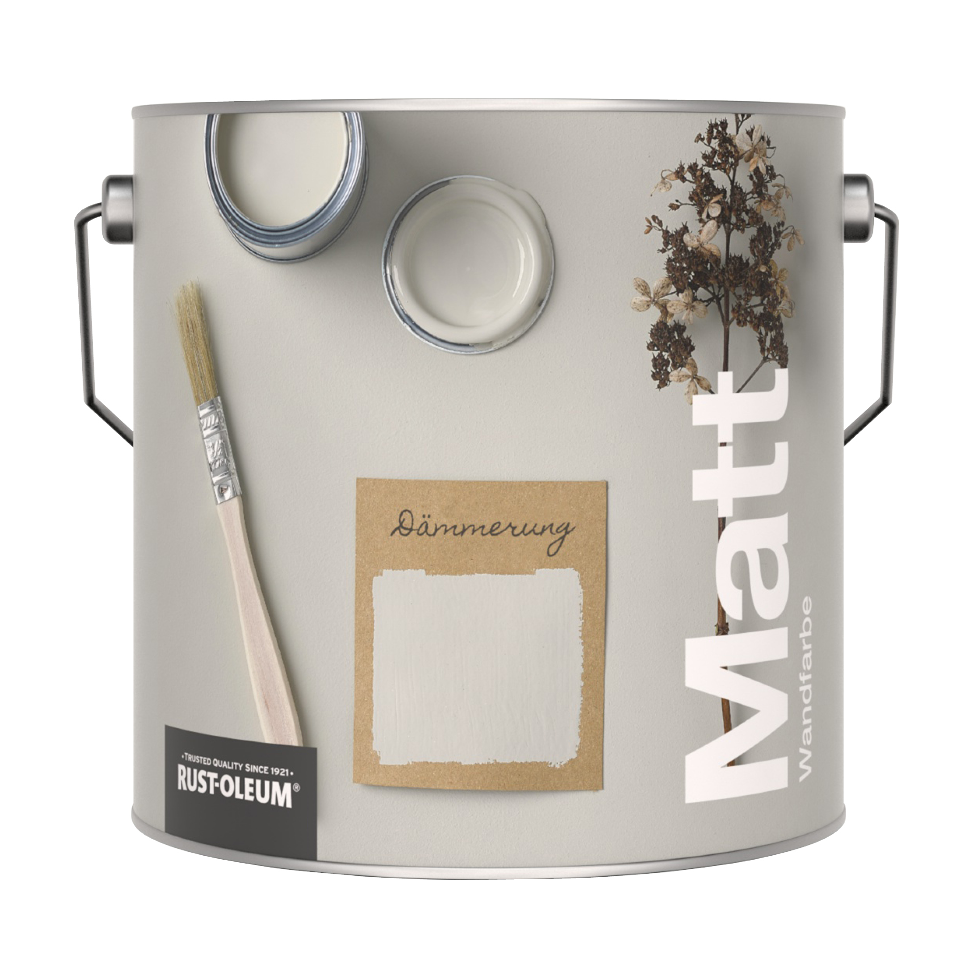 Abwaschbare matte Wandfarbe - Dämmerung 2.5L