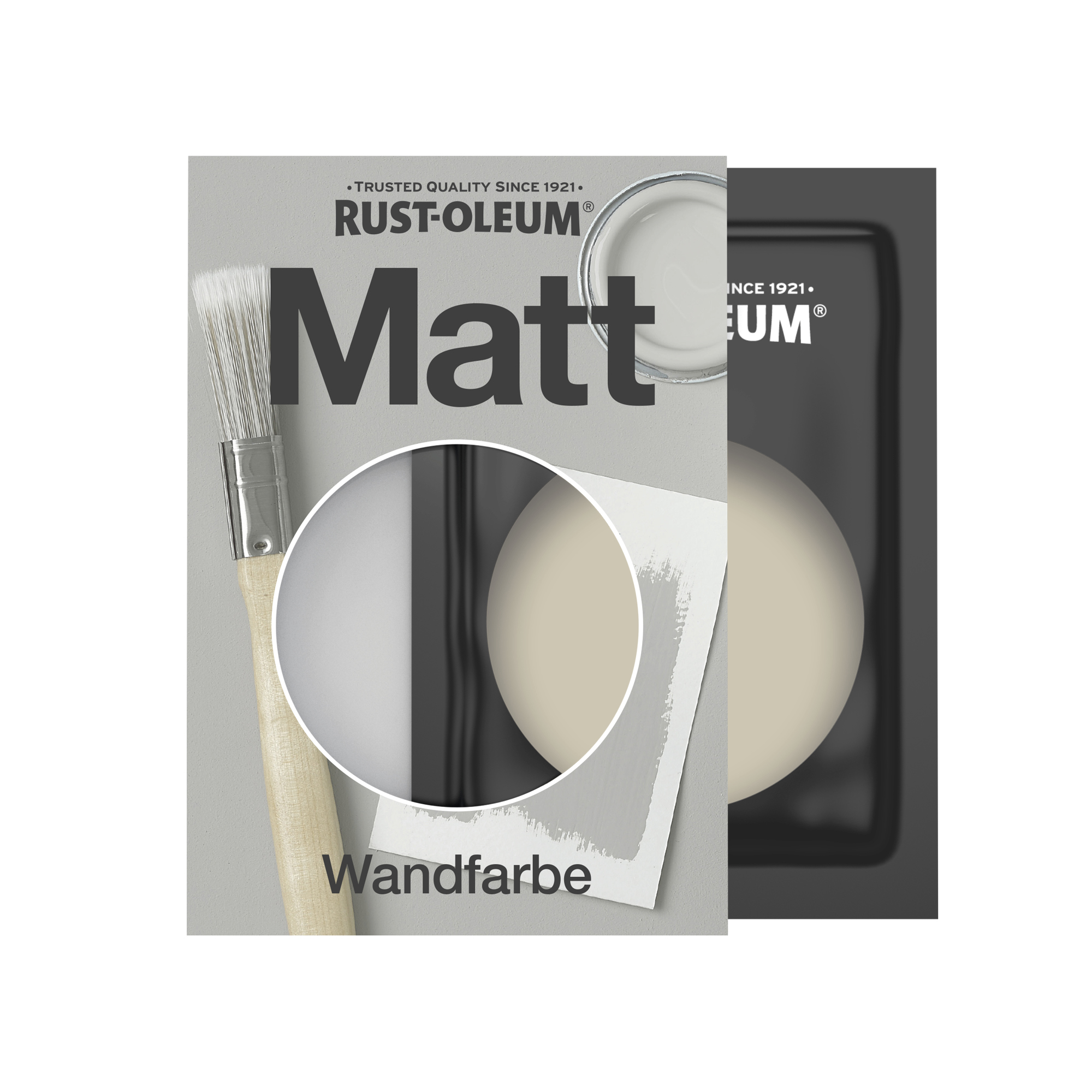 Abwaschbare matte Wandfarbe - Dämmerung 10ml