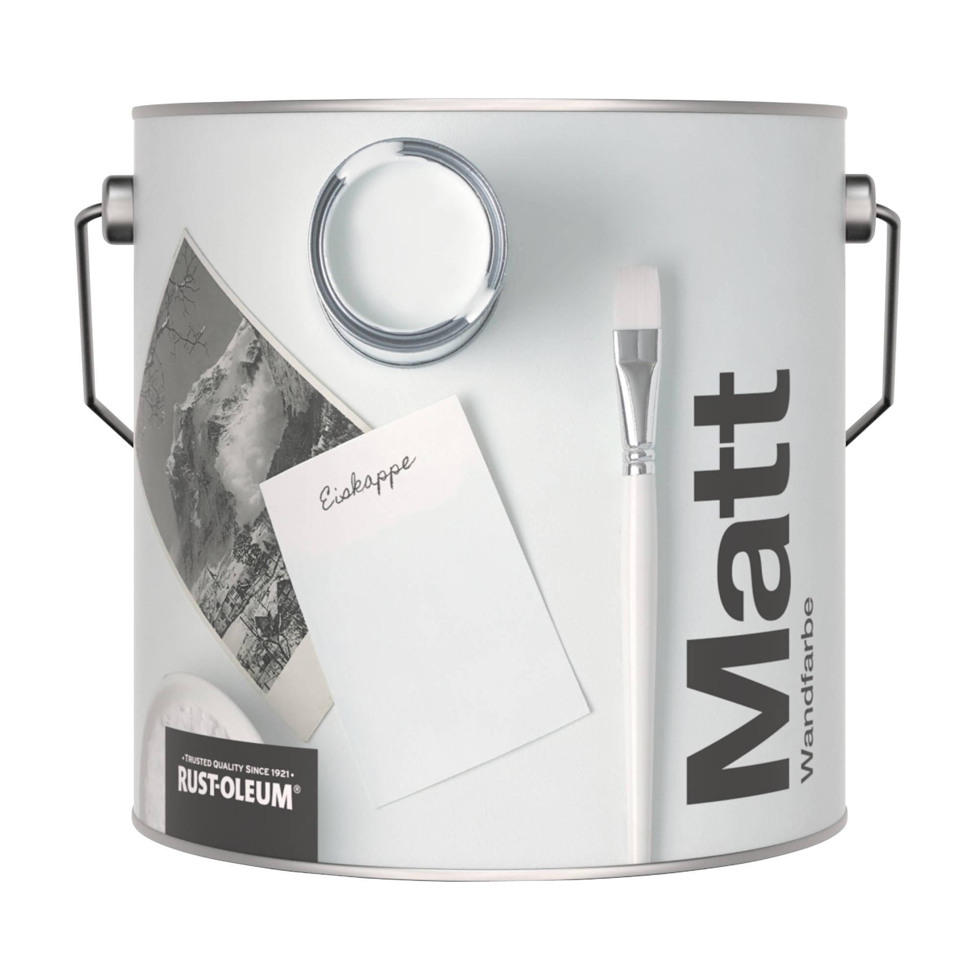 Abwaschbare matte Wandfarbe - Eiskappe 2.5L