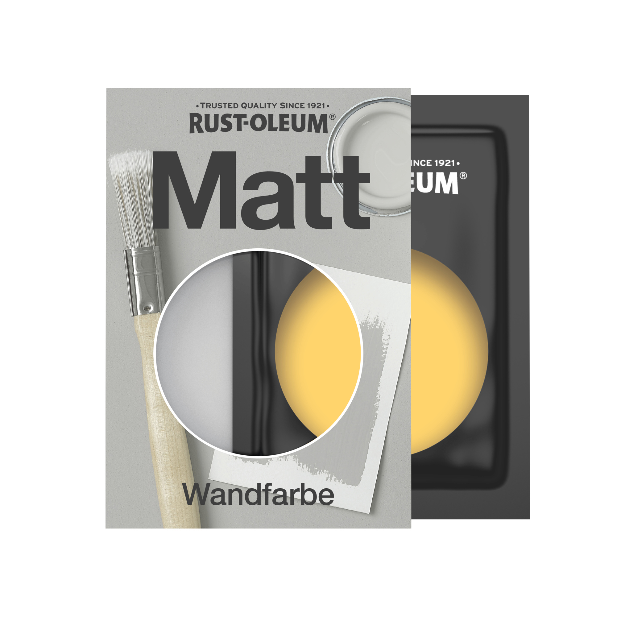 Abwaschbare matte Wandfarbe - Zitronengelee 10ml