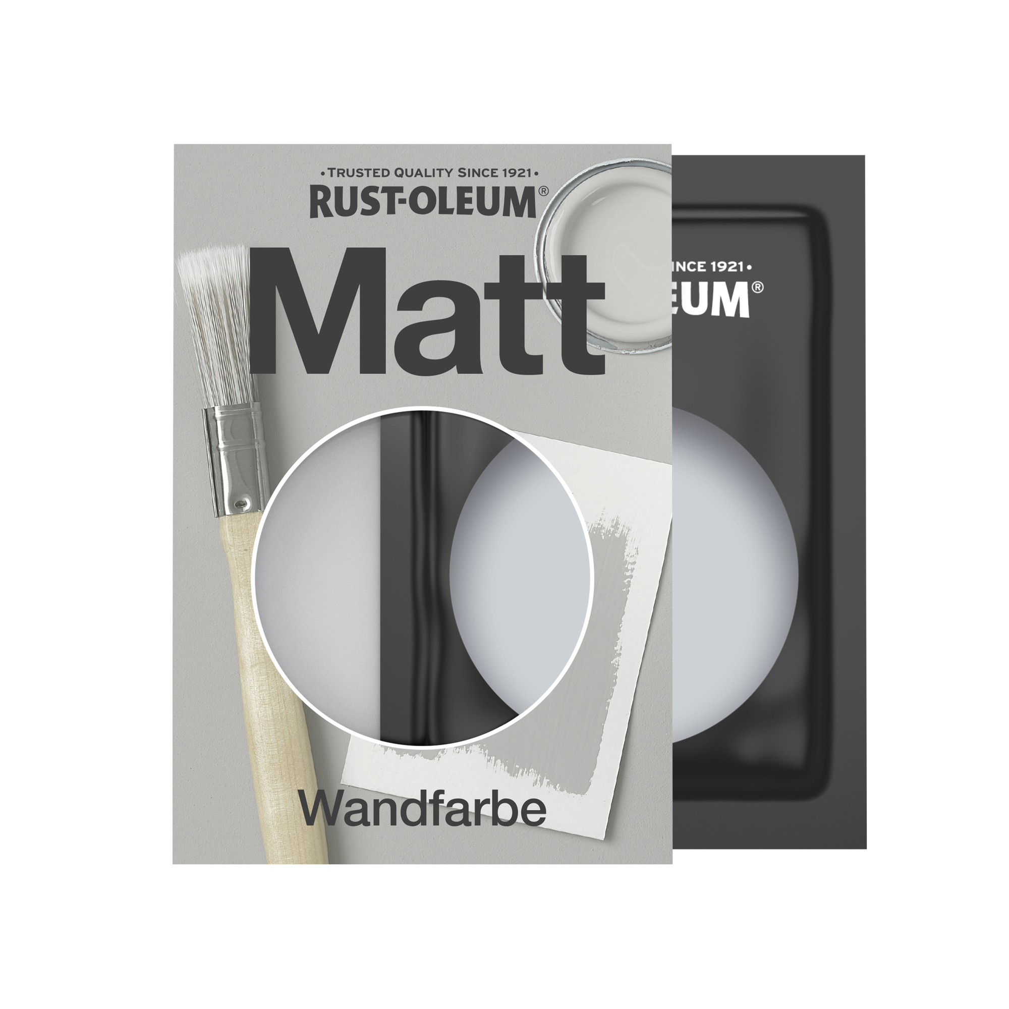 Abwaschbare matte Wandfarbe - Fliederbusch 10ml
